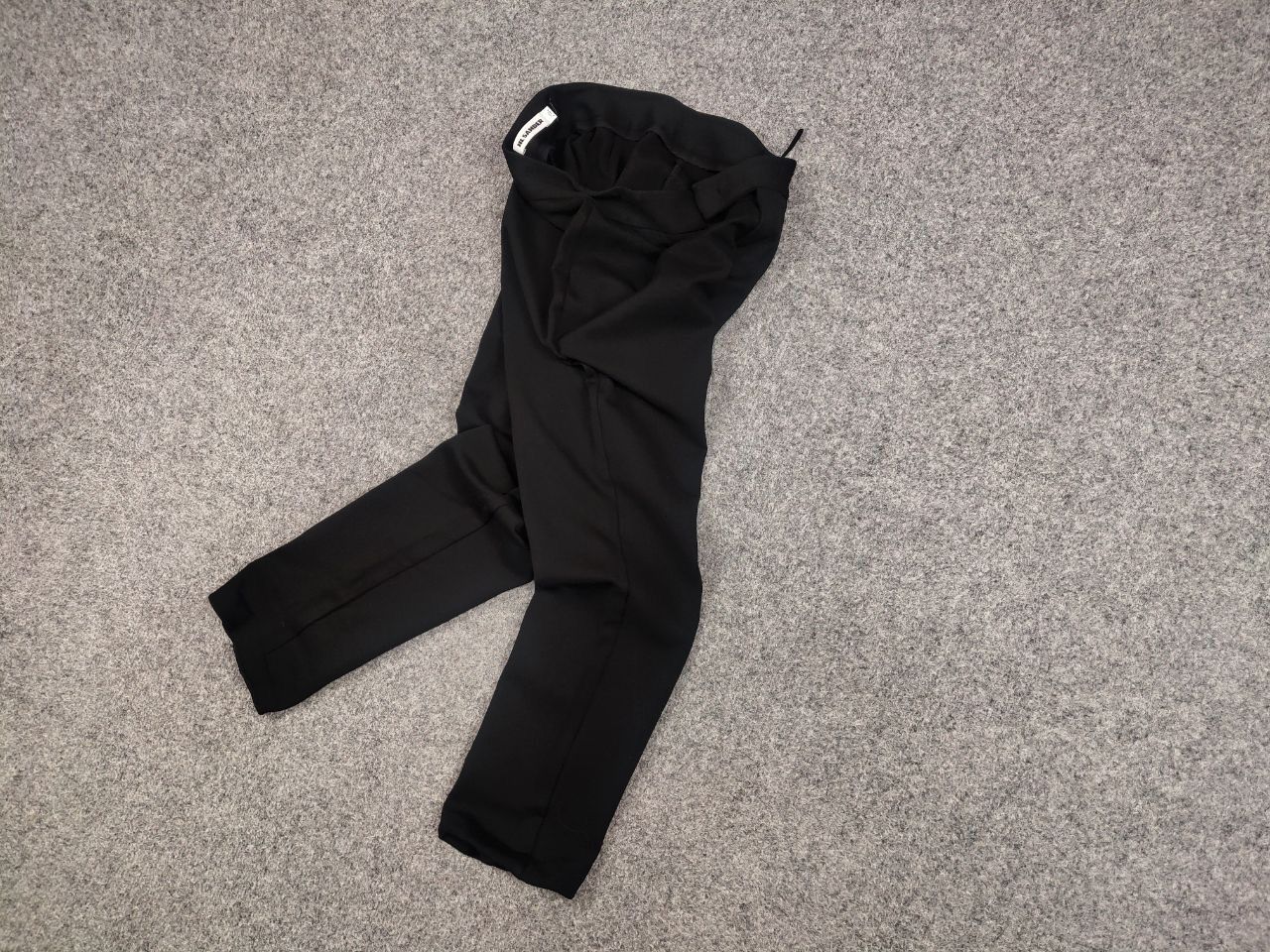 Jil Sander Jil Sander Classic Cropped Trouser Black Pants straight Size 32" / US 10 / IT 46 - 2 Thumbnail