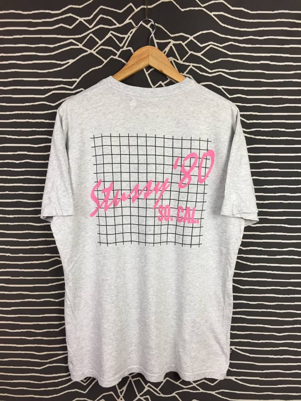 Stussy Vtg Stussy SO. CAL. 80s Aesthetic Grid Logo Tee Size US M / EU 48-50 / 2 - 1 Thumbnail