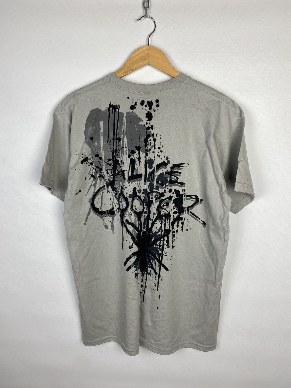 Band Tees × Vintage Vintage Alice Cooper all printed rock punk T shirt Size US L / EU 52-54 / 3 - 3 Thumbnail