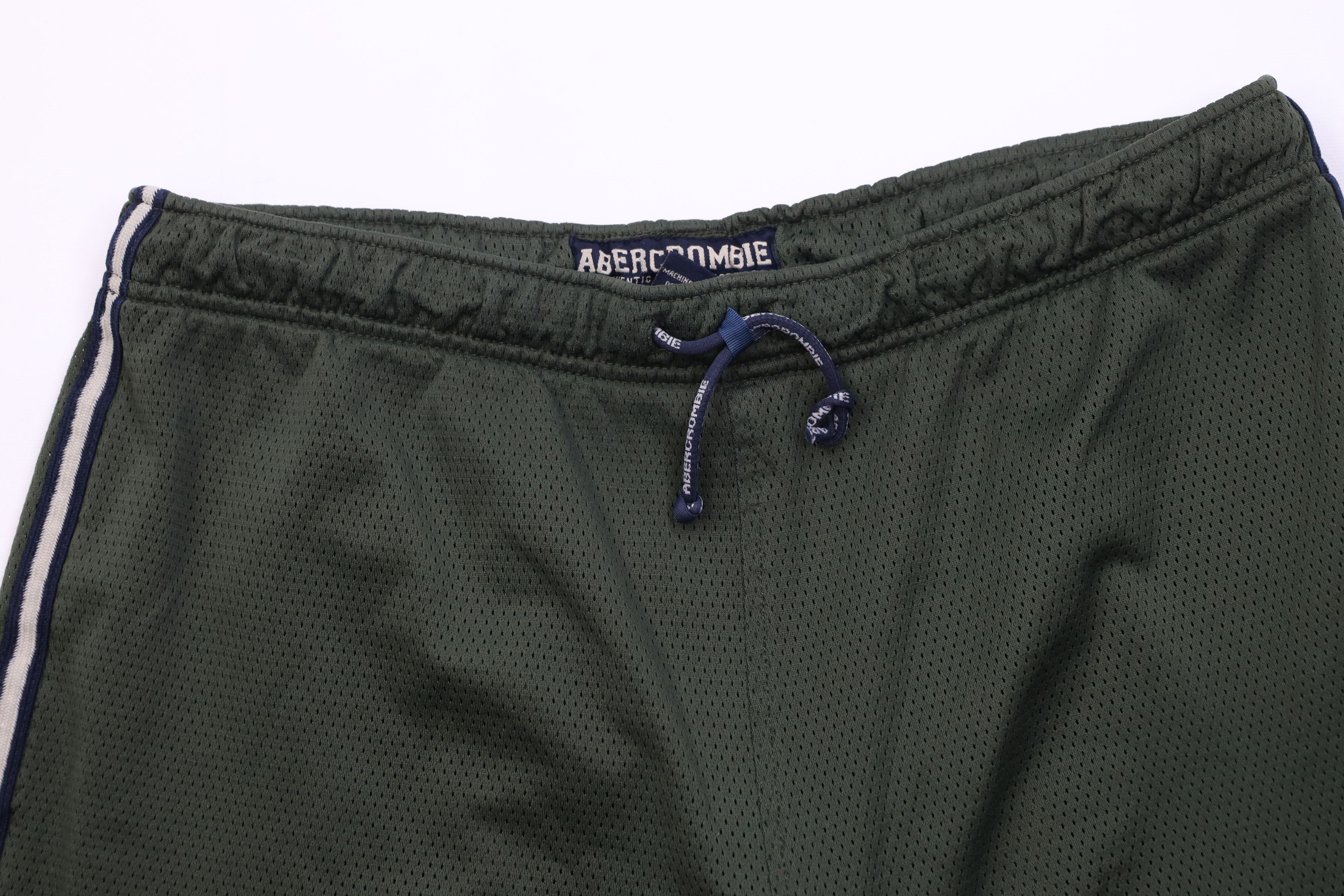 Abercrombie & Fitch Vintage 90s Y2K Abercrombie & Fitch Basketball Shorts Green Size US 34 / EU 50 - 2 Thumbnail