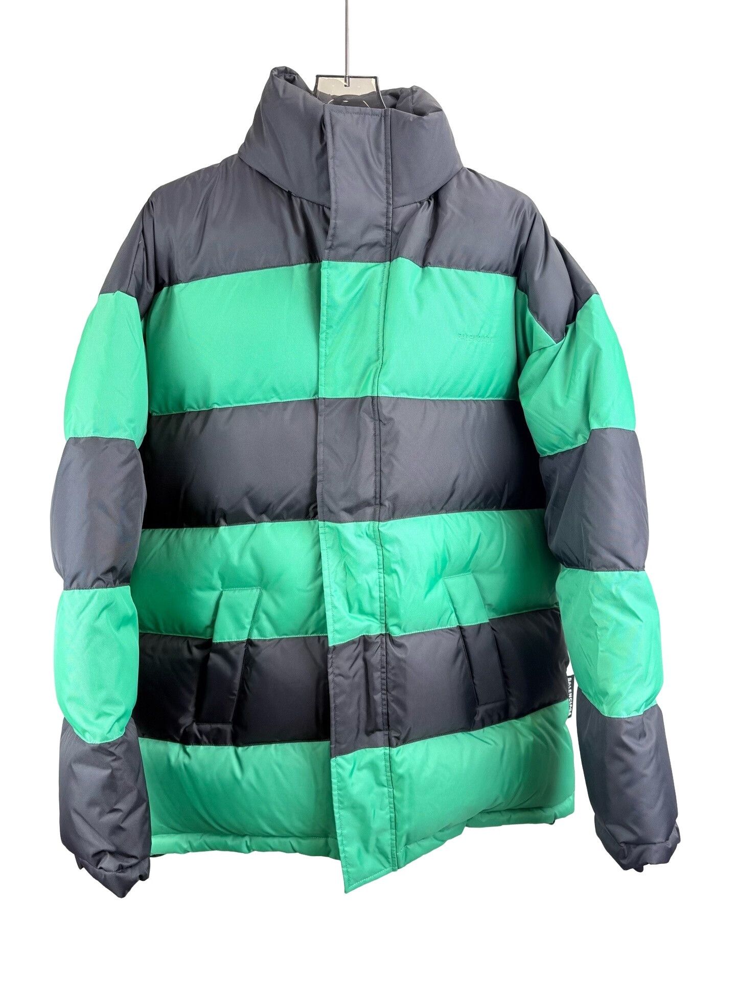 Balenciaga Balenciaga Colorblock Down Puffer Jacket 48 Size US M / EU 48-50 / 2 - 1 Thumbnail