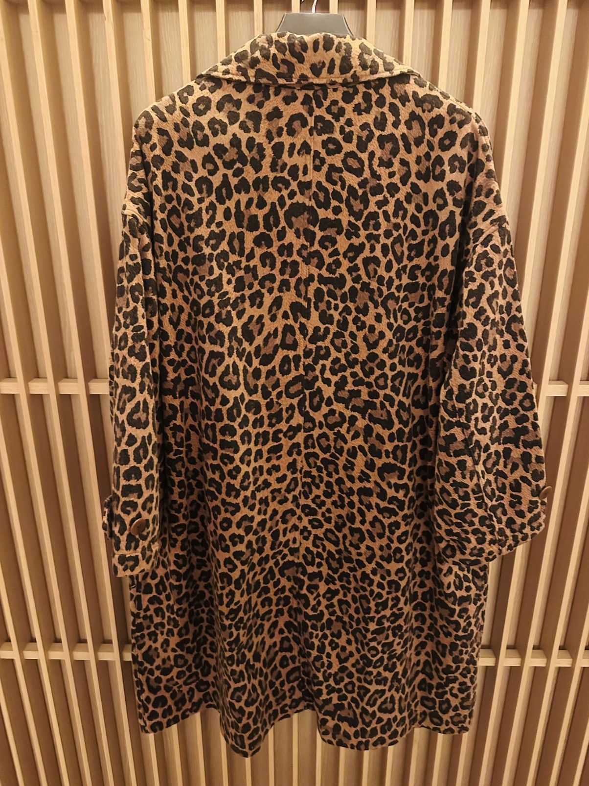 Kapital KAPITAL Twill Aged Wool Leopard Print Cavalier Coat Size US M / EU 48-50 / 2 - 12 Thumbnail