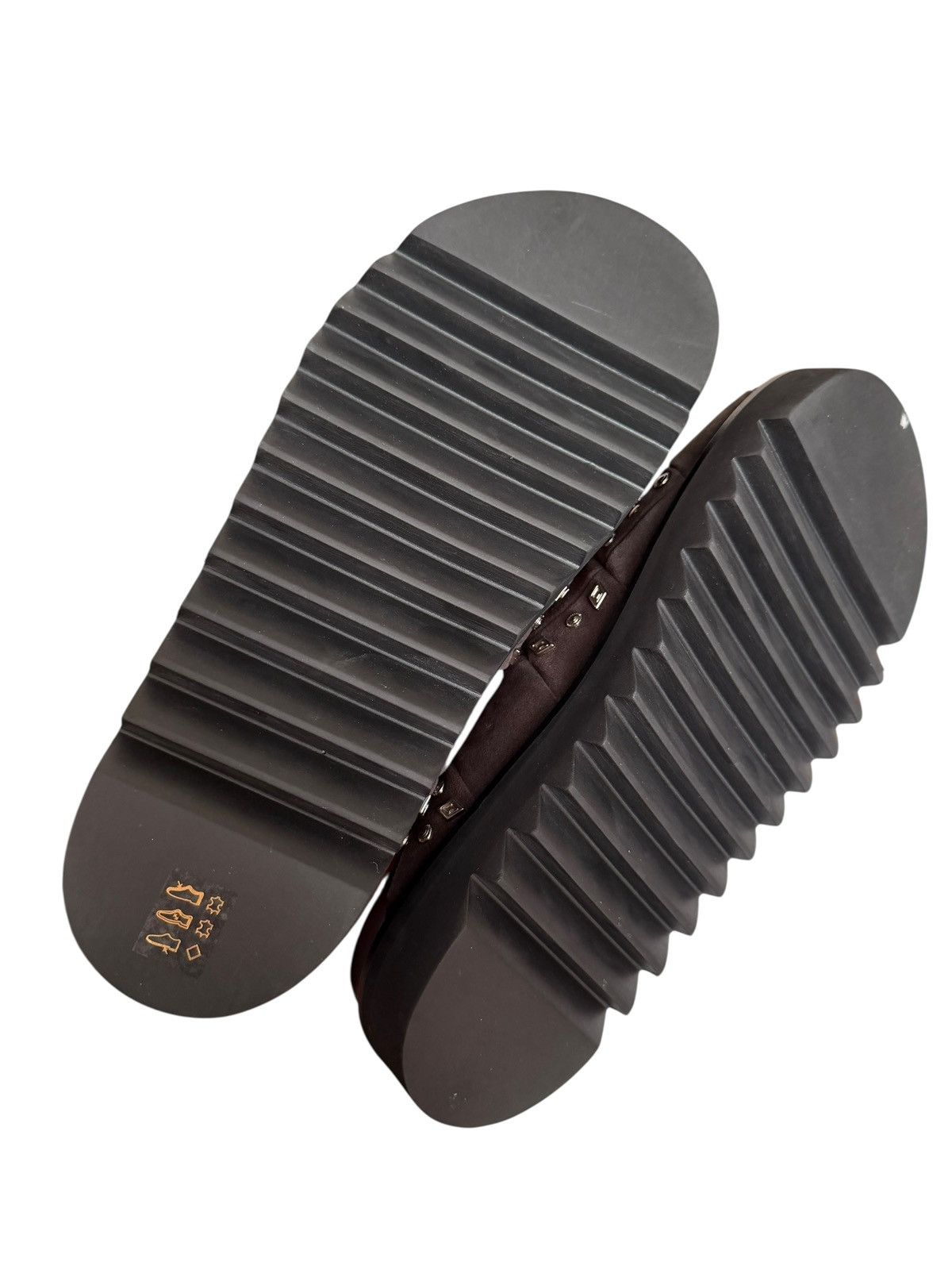 TOGA VIRILIS Suede Metal Embellished Mule Slides Size US 10 / EU 43 - 8 Thumbnail