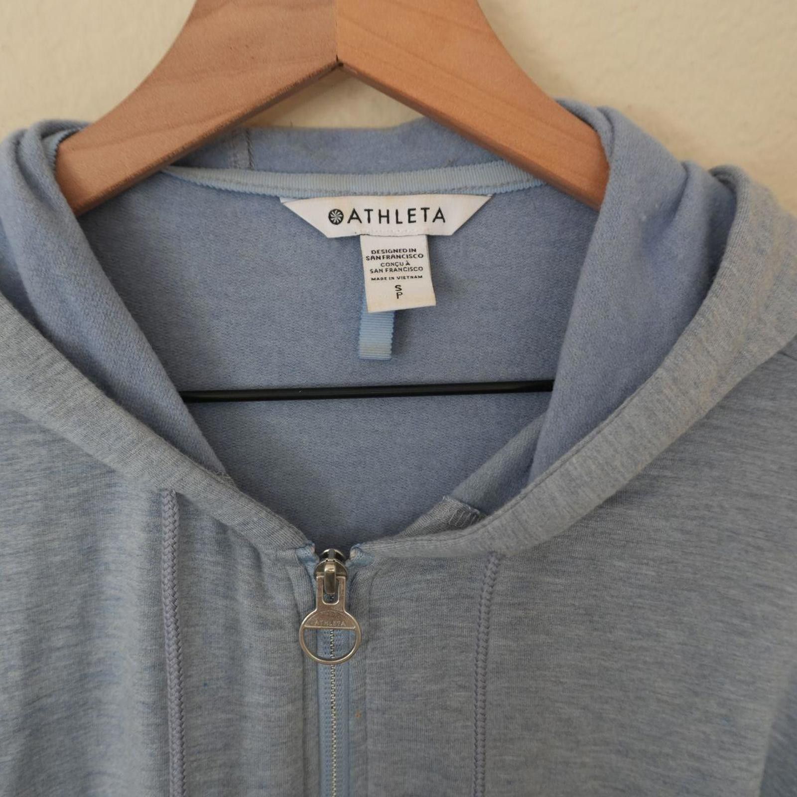 Other Athleta Cardigan Women's S Blue Full Zip Hoodie Size S / US 4 / IT 40 - 3 Thumbnail