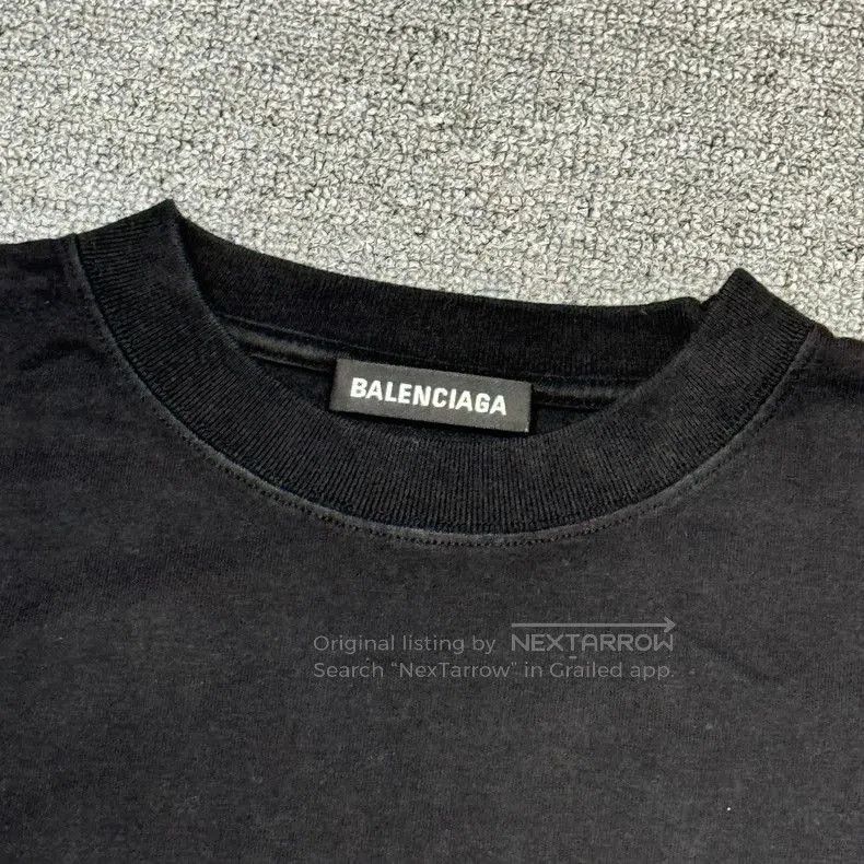 Balenciaga Balenciaga Gymwear Print Black T-Shirt. Size US M / EU 48-50 / 2 - 5 Thumbnail