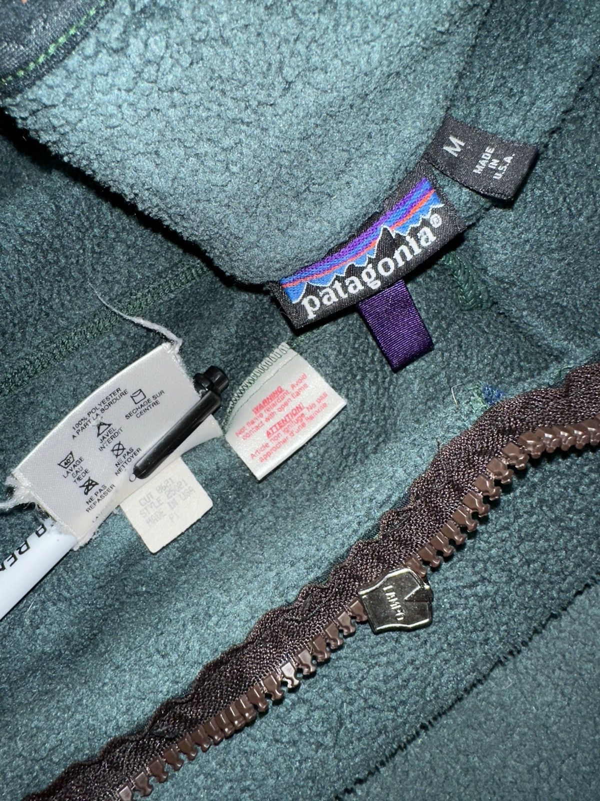 Patagonia Vintage Patagonia Synchilla Fleece Jacket Made in USA 90s Size US M / EU 48-50 / 2 - 5 Thumbnail