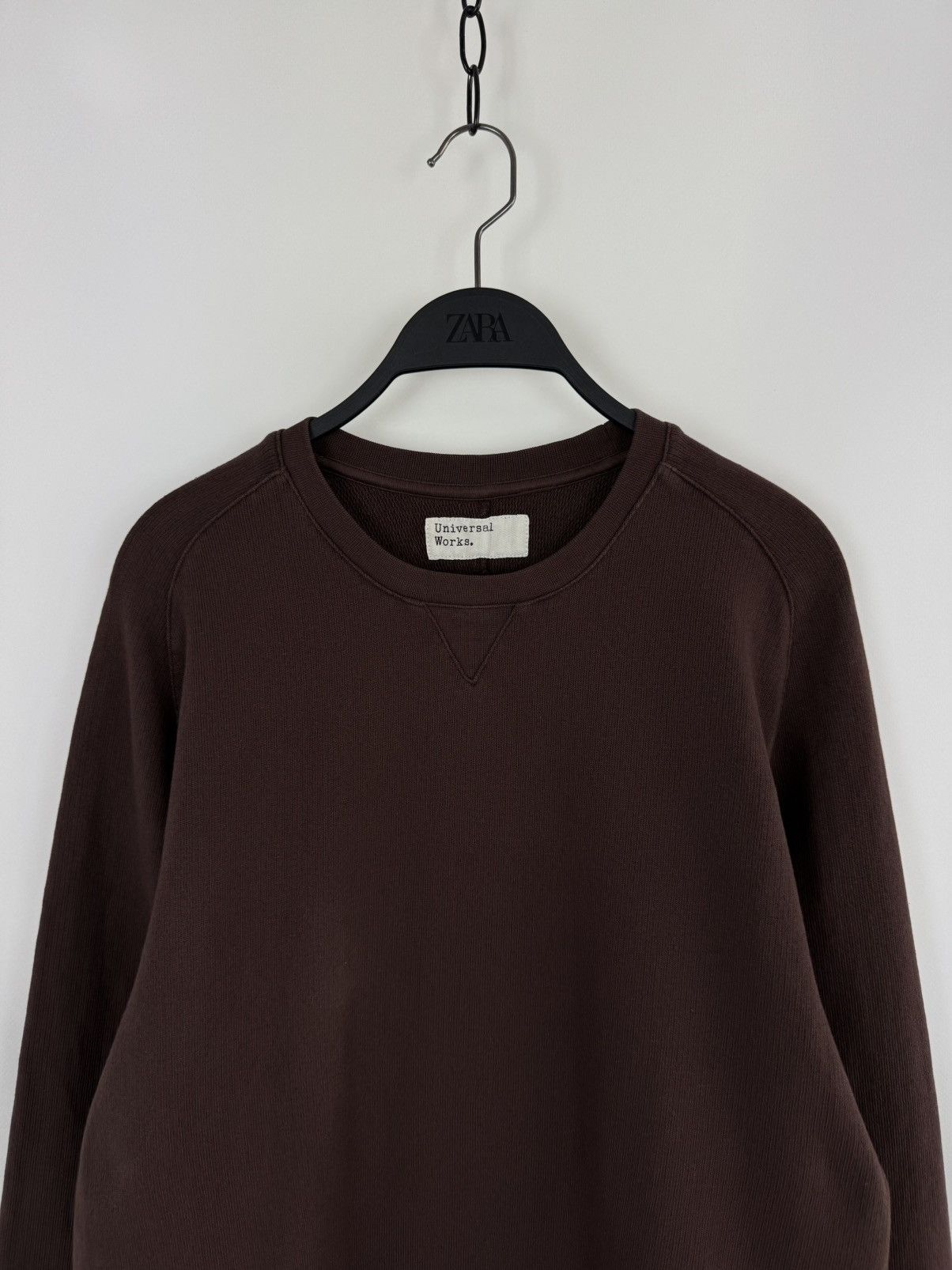 Universal Works Universal Works Blank Brown Sweatshirt Size US L / EU 52-54 / 3 - 2 Thumbnail
