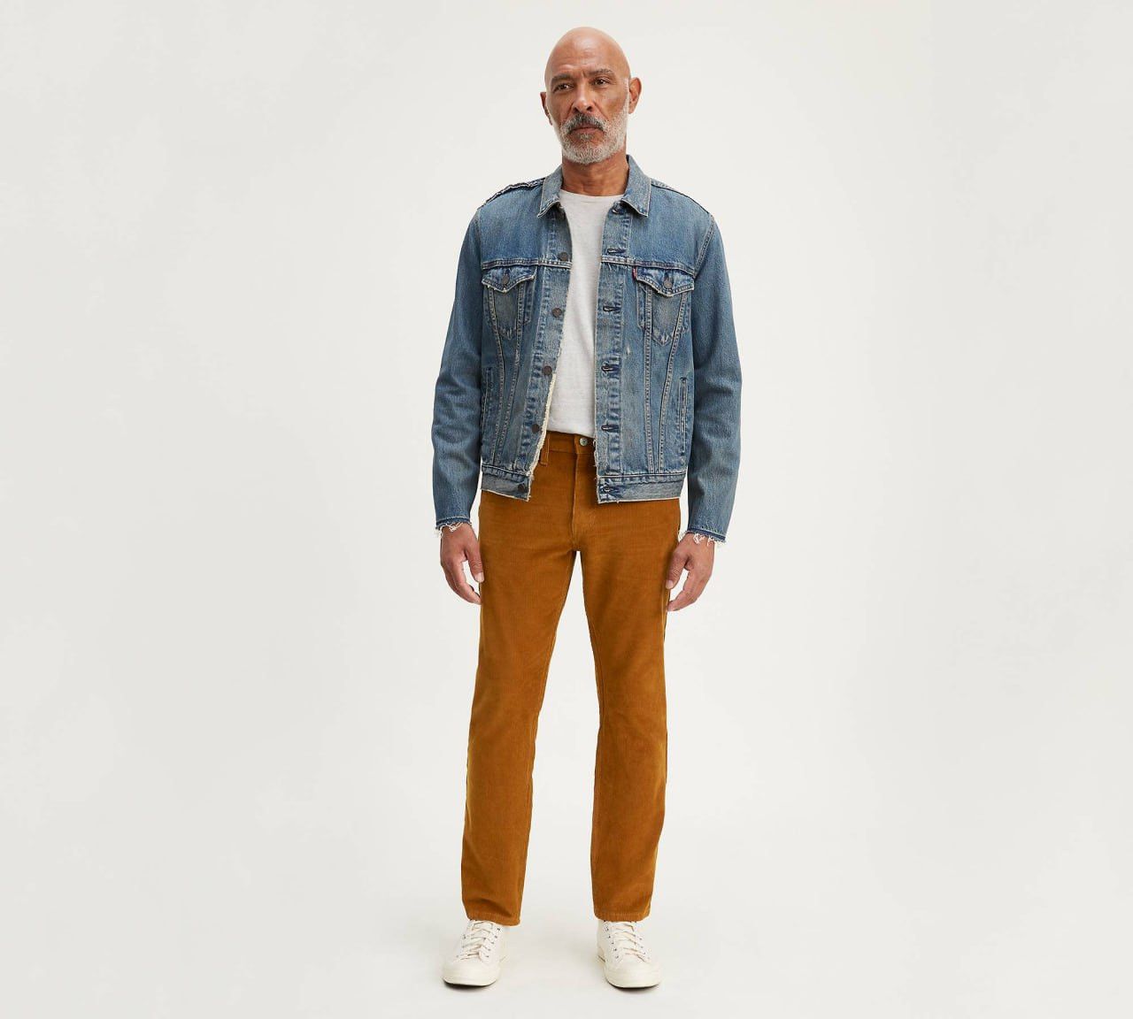 Levi's × Levi's Vintage Clothing × Vintage Rare Levis big E Corduroy Black Tab Brown Pants Earth Tone Size US 34 / EU 50 - 4 Thumbnail