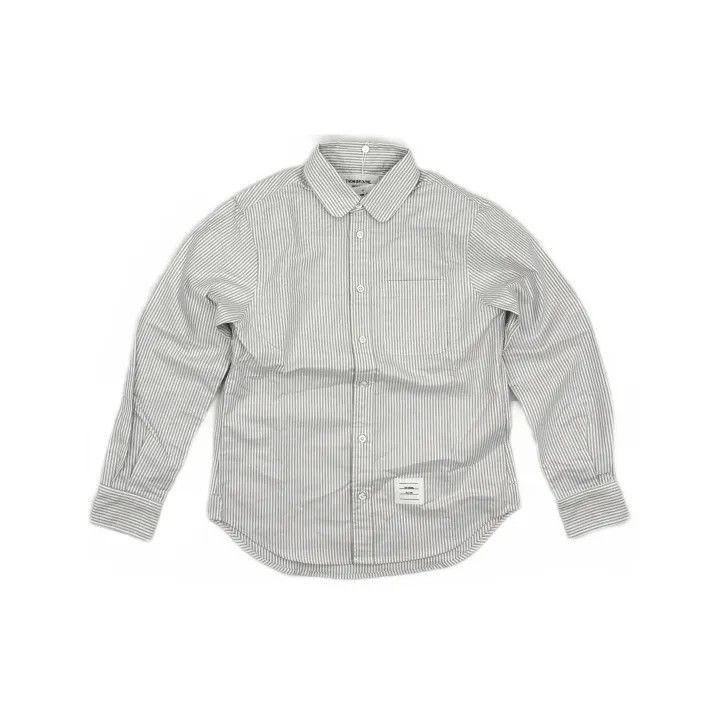 Thom Browne Thom Browne Boys' Casual Striped Long Sleeve Shirt -2507 Size US M / EU 48-50 / 2 - 5 Thumbnail