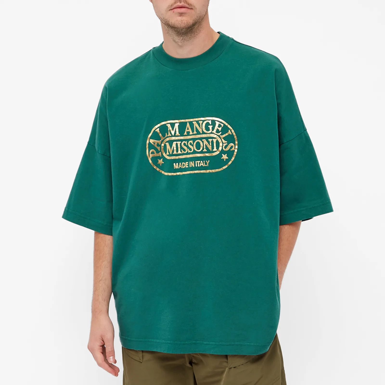Palm Angels Palm Angels x Missoni Logo T-Shirt Size US L / EU 52-54 / 3 - 3 Thumbnail