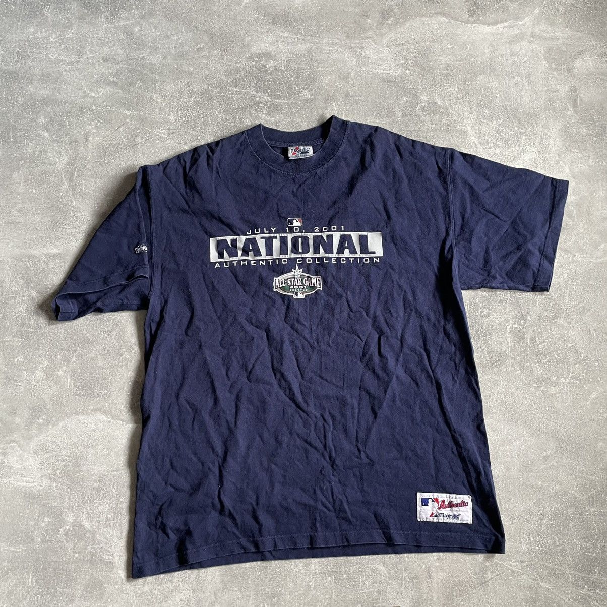 MLB × Vintage 2001 shirt seattle all star game vintage tee Cal Ripken 90s Size US XL / EU 56 / 4 - 1 Thumbnail