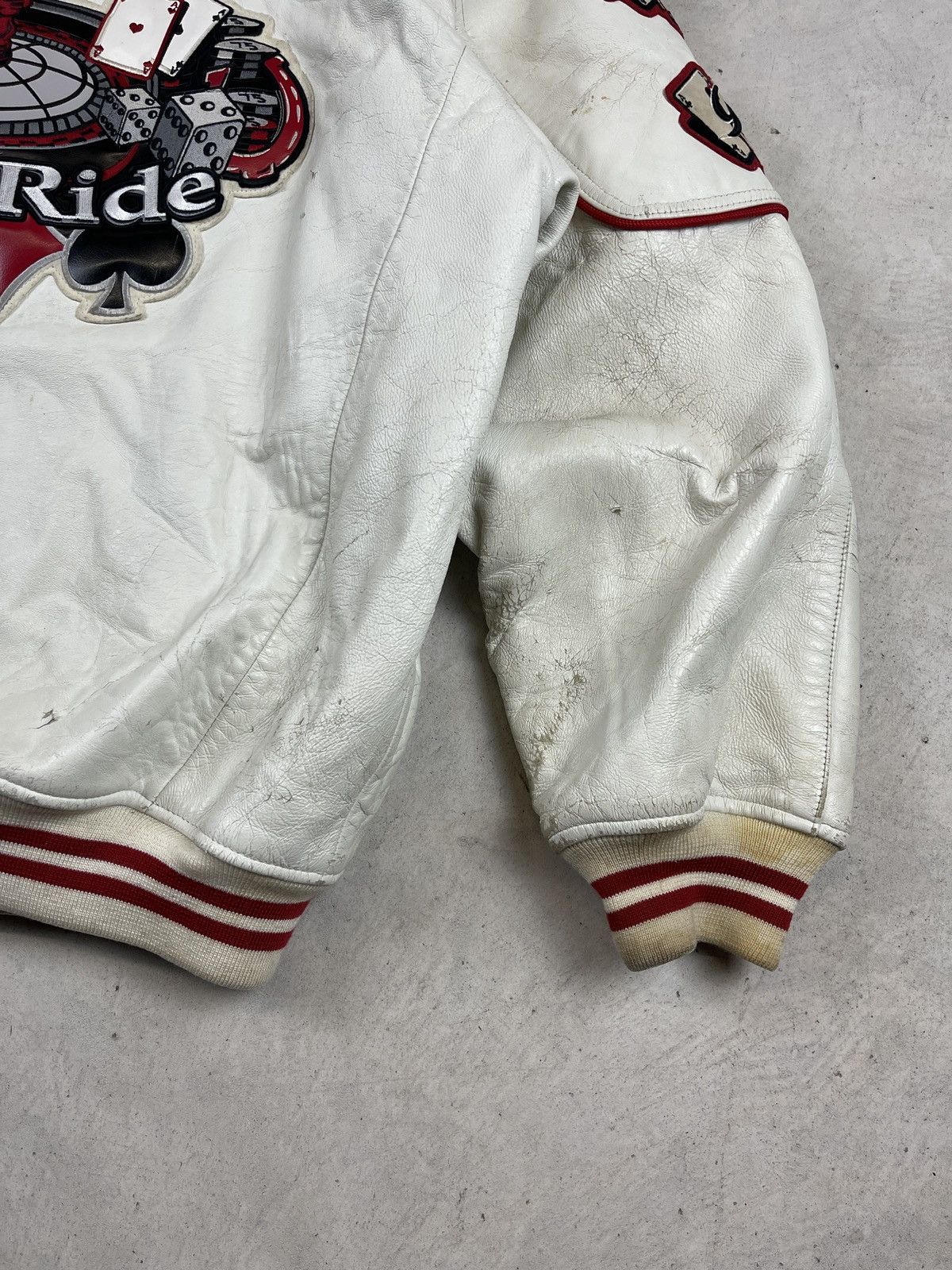 Avirex 1990s Avirex “Let it Ride” 1st Casino Tour Jacket Size US XXL / EU 58 / 5 - 10 Thumbnail