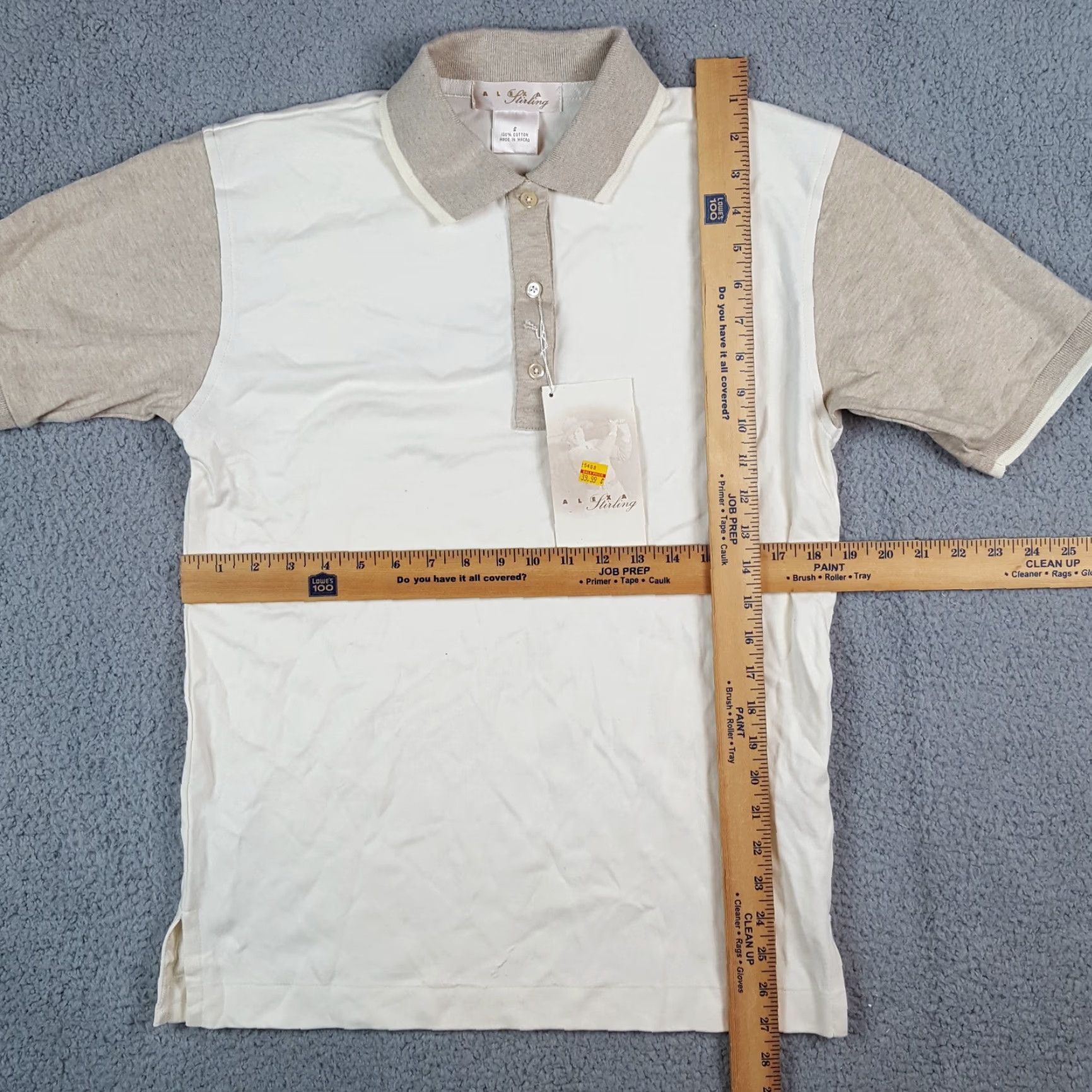 Vintage Preppy Collared 2 Tone Pullover Women's Size Small Button Collar Golf Polo Shirt Size S / US 4 / IT 40 - 6 Thumbnail