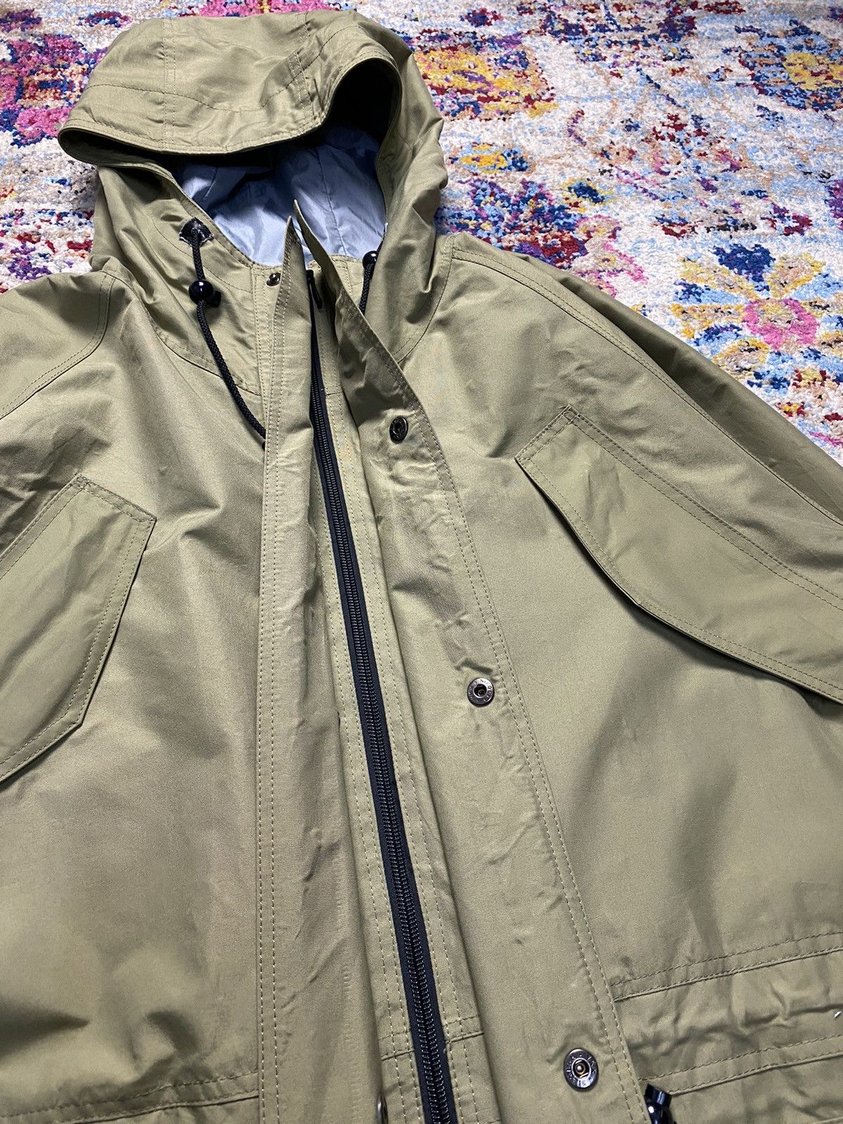 Goretex × Japanese Brand 90s Gore-Tex Waterproof windshield parka jacket Size US XL / EU 56 / 4 - 4 Thumbnail