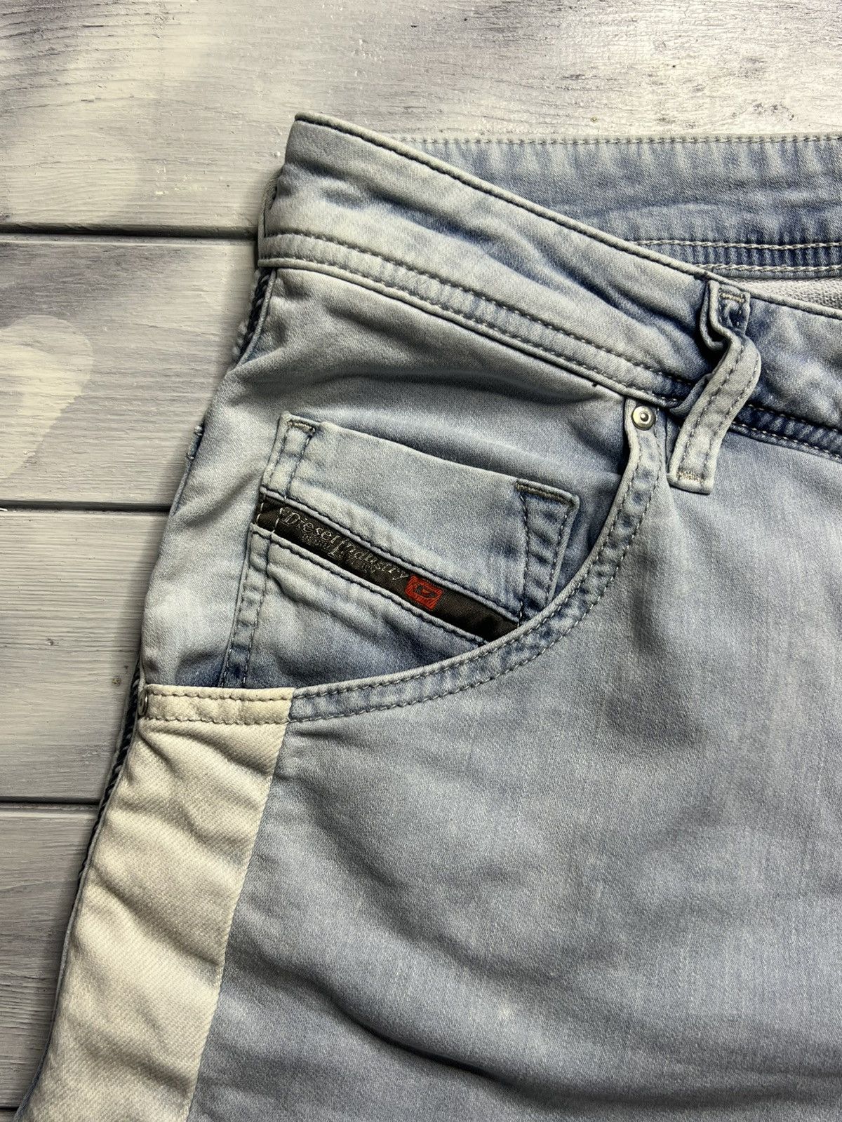 Diesel Rare Vintage Denim Pants Diesel Luxury Avant-Garde Style Y2K Size US 32 / EU 48 - 3 Thumbnail