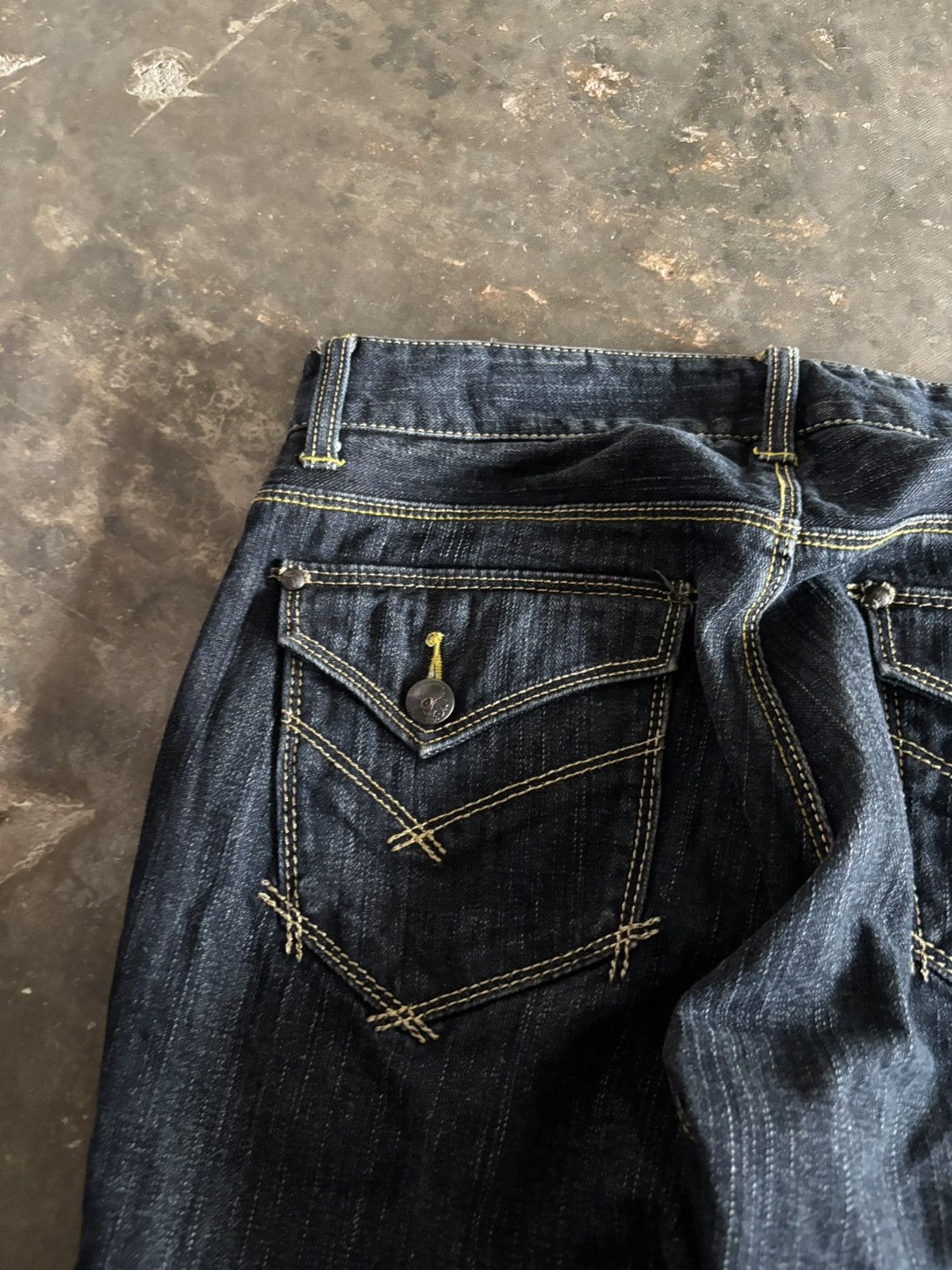 If Six Was Nine y2k zipper leg custom culture japanese jeans Size US 30 / EU 46 - 16 Thumbnail