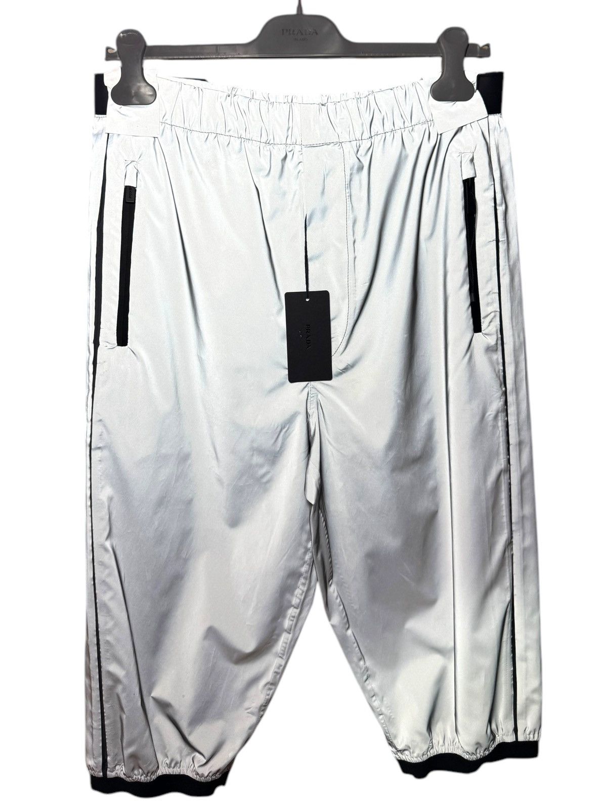 Prada Prada Linea Rossa Reflective Nylon Knee-Lengtht Size US 32 / EU 48 - 2 Thumbnail