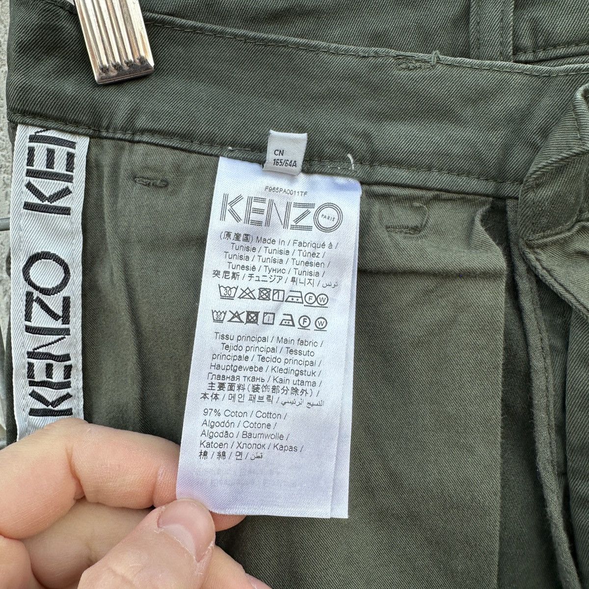 Kenzo Women’s Kenzo Chino Pants Trousers 28 Size 28" / US 6 / IT 42 - 15 Thumbnail