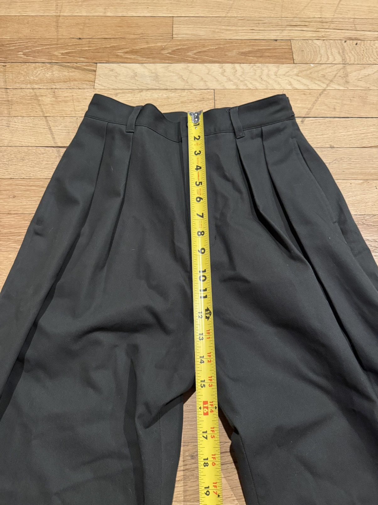 Japanese Brand Japanese double pleated wide pants Size 24" / US 00 / IT 34 - 5 Thumbnail