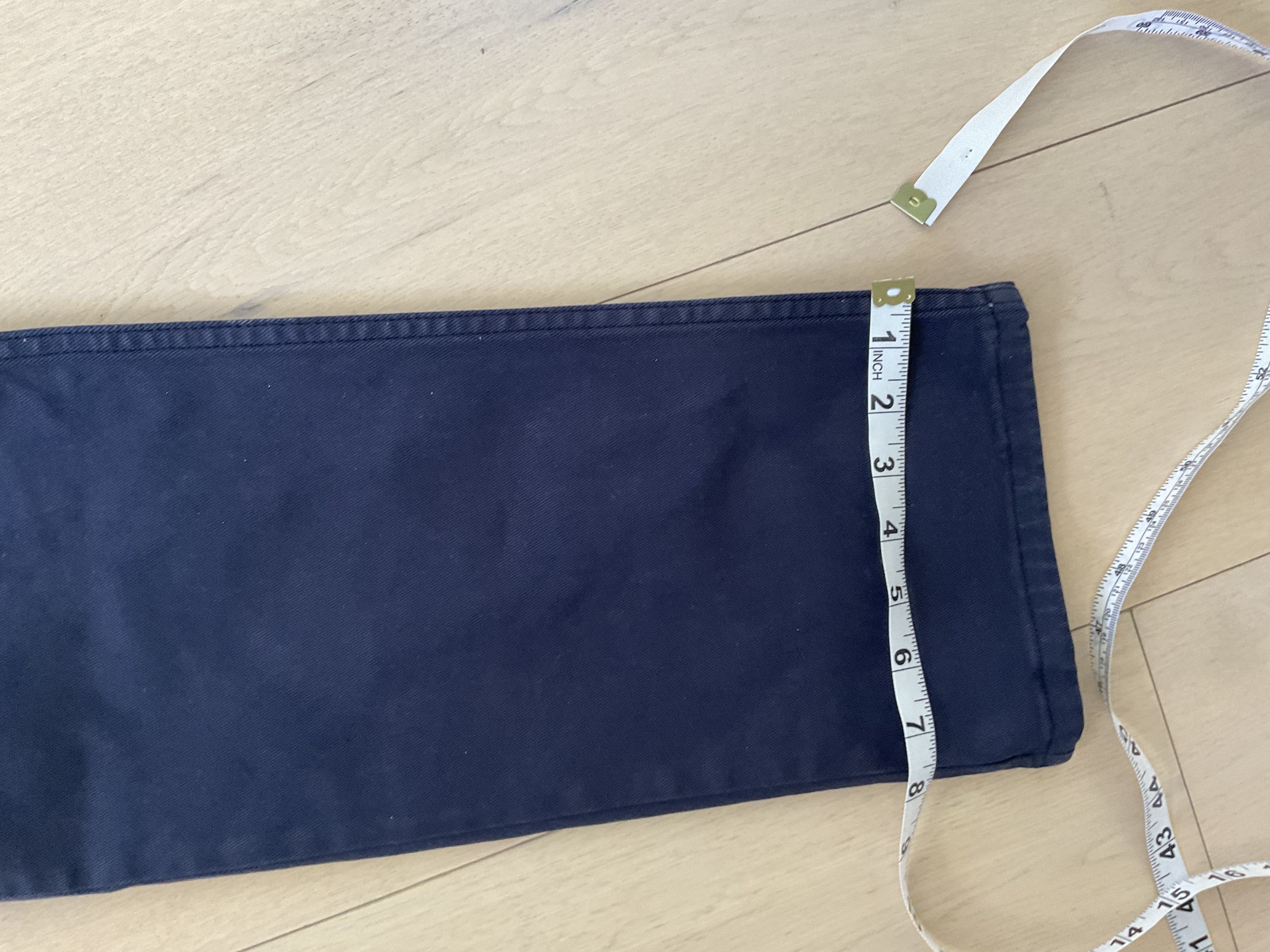 Sunspel Sunspel Navy 5 Pocket Pant 36 W 34 L Size US 36 / EU 52 - 6 Thumbnail