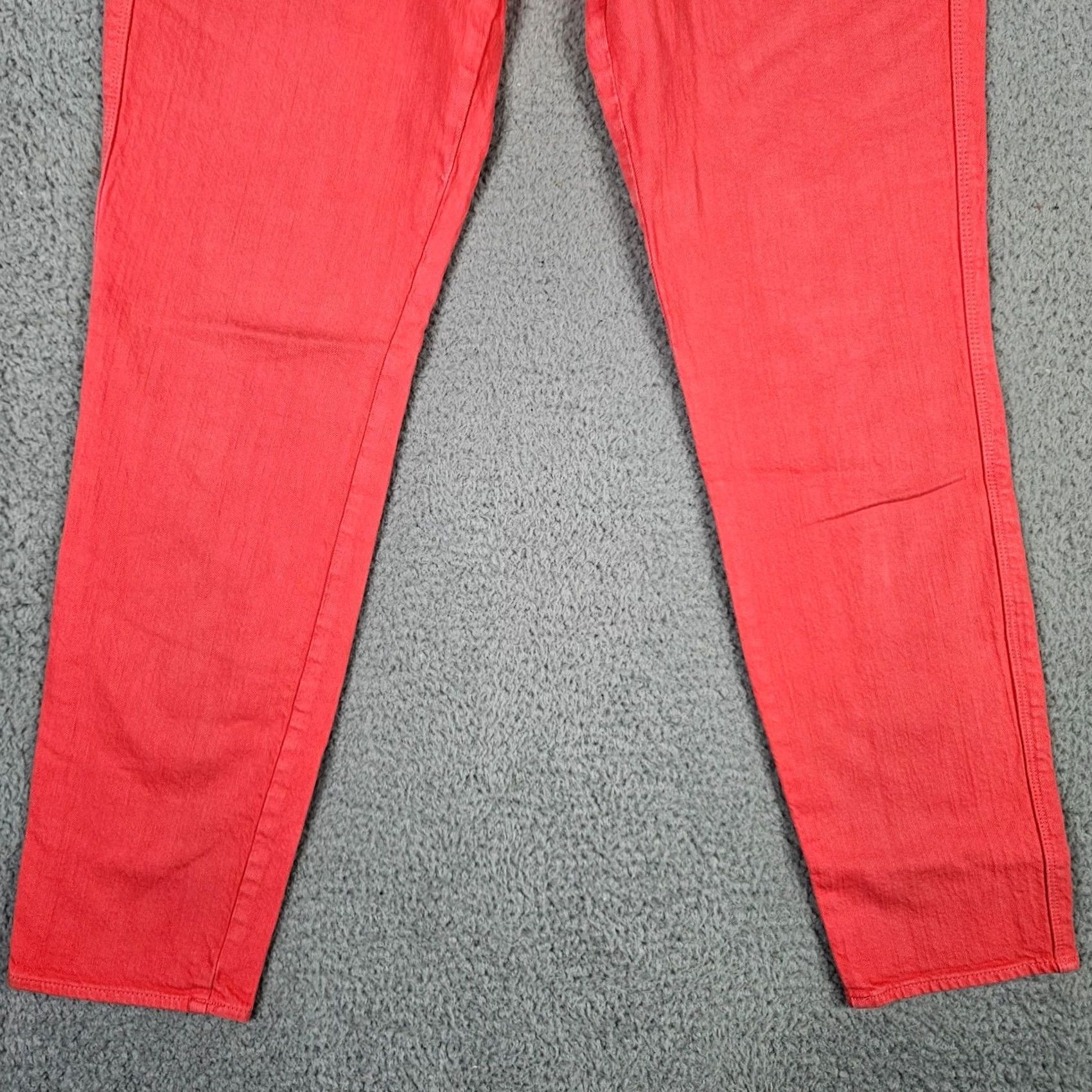 Madewell Madewell Jeans Main Pocket Mid Rise Five Pockets Denim Regular Size 29 Color Orange Womens 90s? Size 29" - 3 Thumbnail