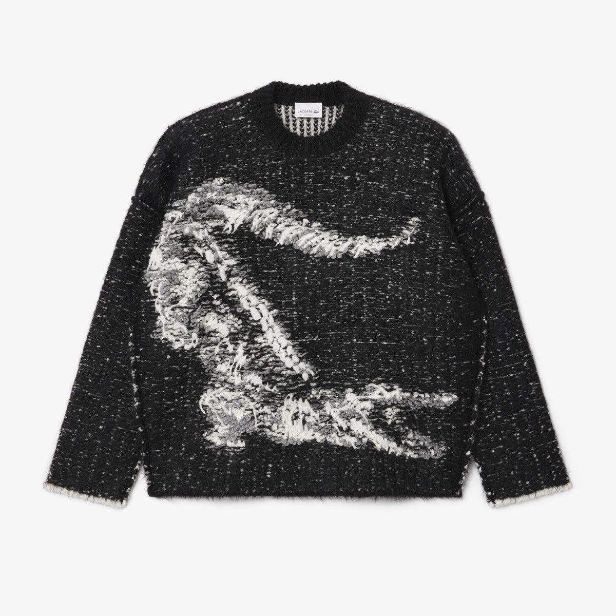 Lacoste Lacoste Fw24 Runway Oversize Embroidered Sweater - Medium Size US M / EU 48-50 / 2 - 5 Thumbnail