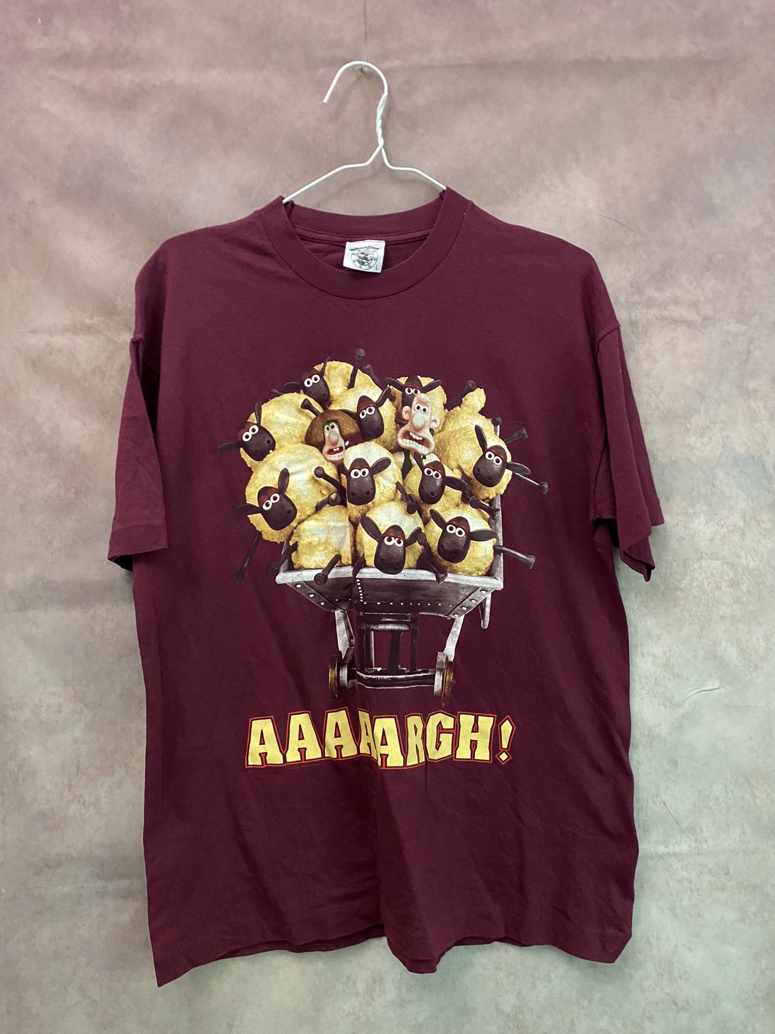 Vintage Wallace And Gromit 1989 Aardman Animations T-Shirt Size US L / EU 52-54 / 3 - 1 Thumbnail