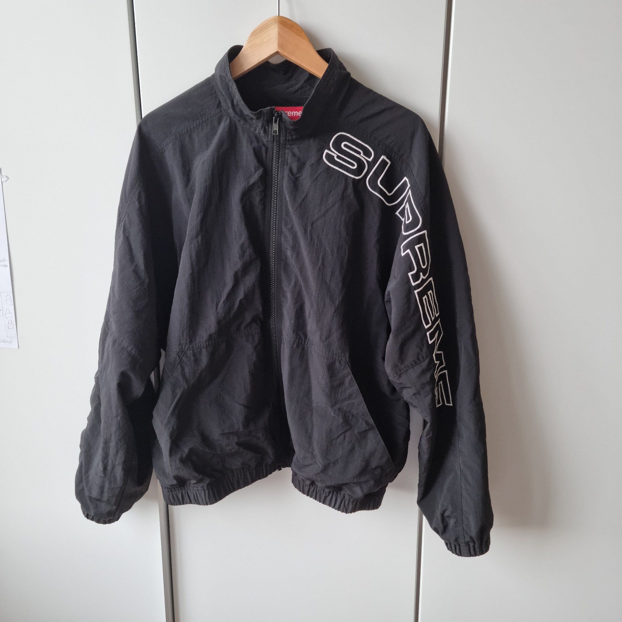 Supreme Supreme Inset Link Track Jacket Black | Grailed