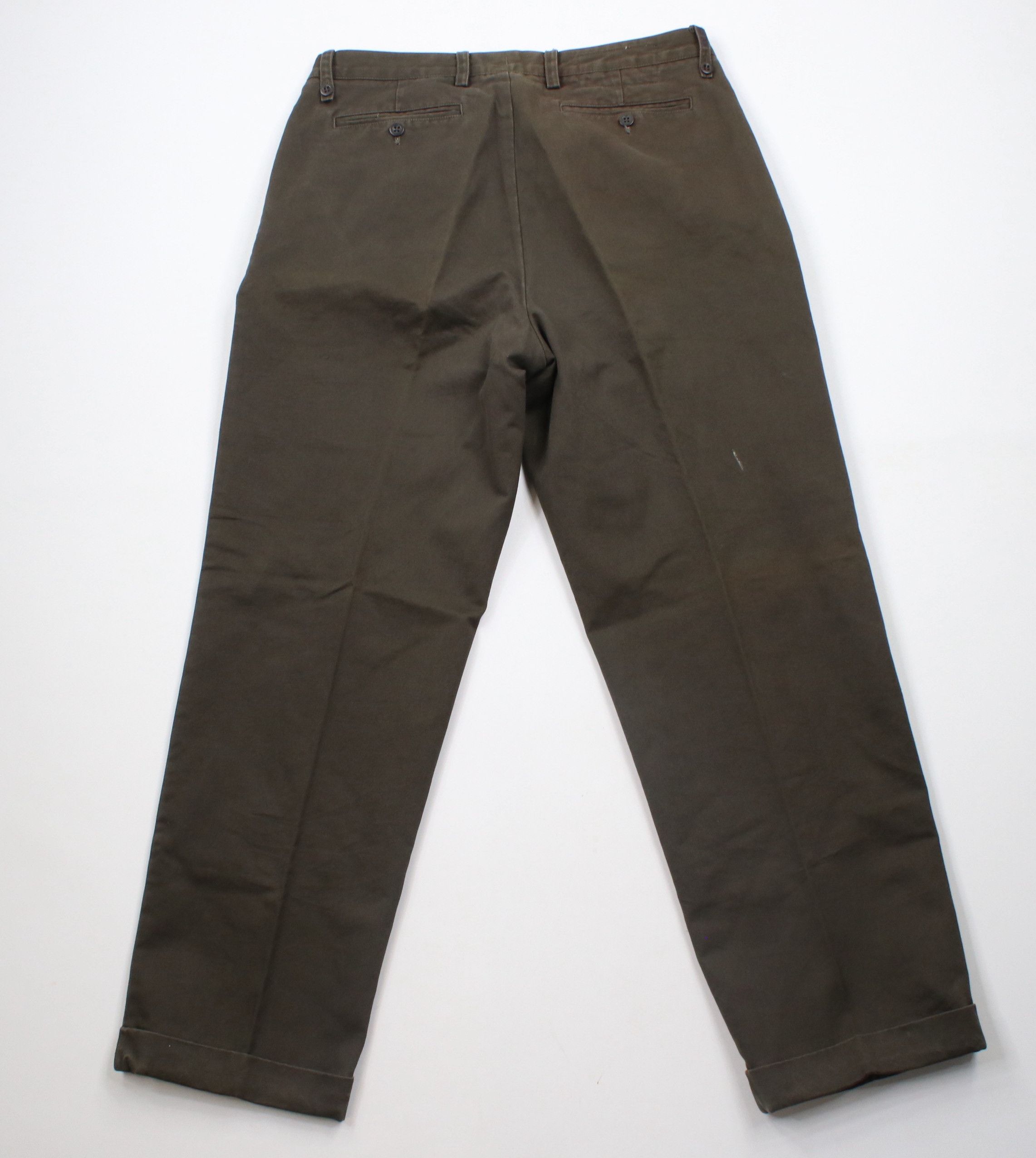 Nautica × Vintage Vintage 90s Nautica Marine Drill Heavyweight Chino Pants Size US 33 - 12 Thumbnail