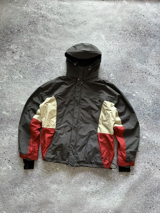 Vintage Vintage Oakley Jacket Hooded Shell Retro GorpCore Ski 90's