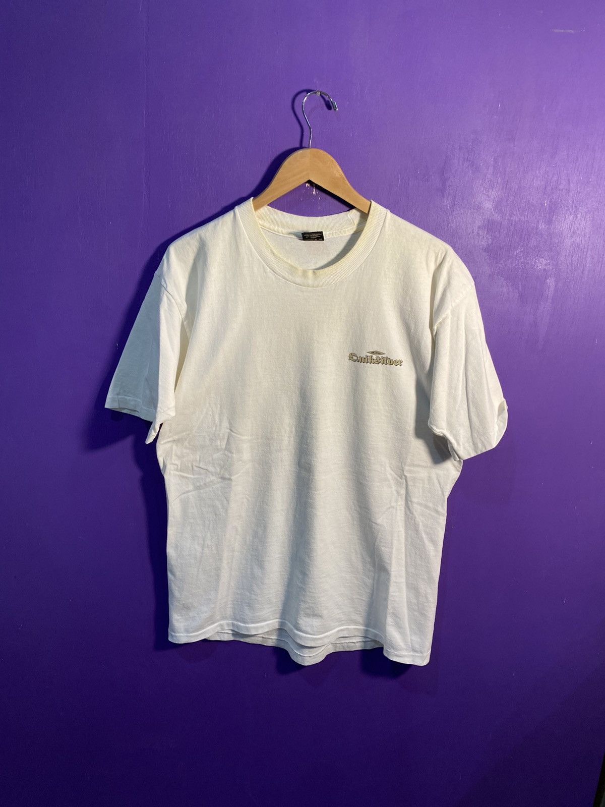 Quiksilver Vintage 90s Quiksilver board co mullet tee Size US L / EU 52-54 / 3 - 1 Thumbnail