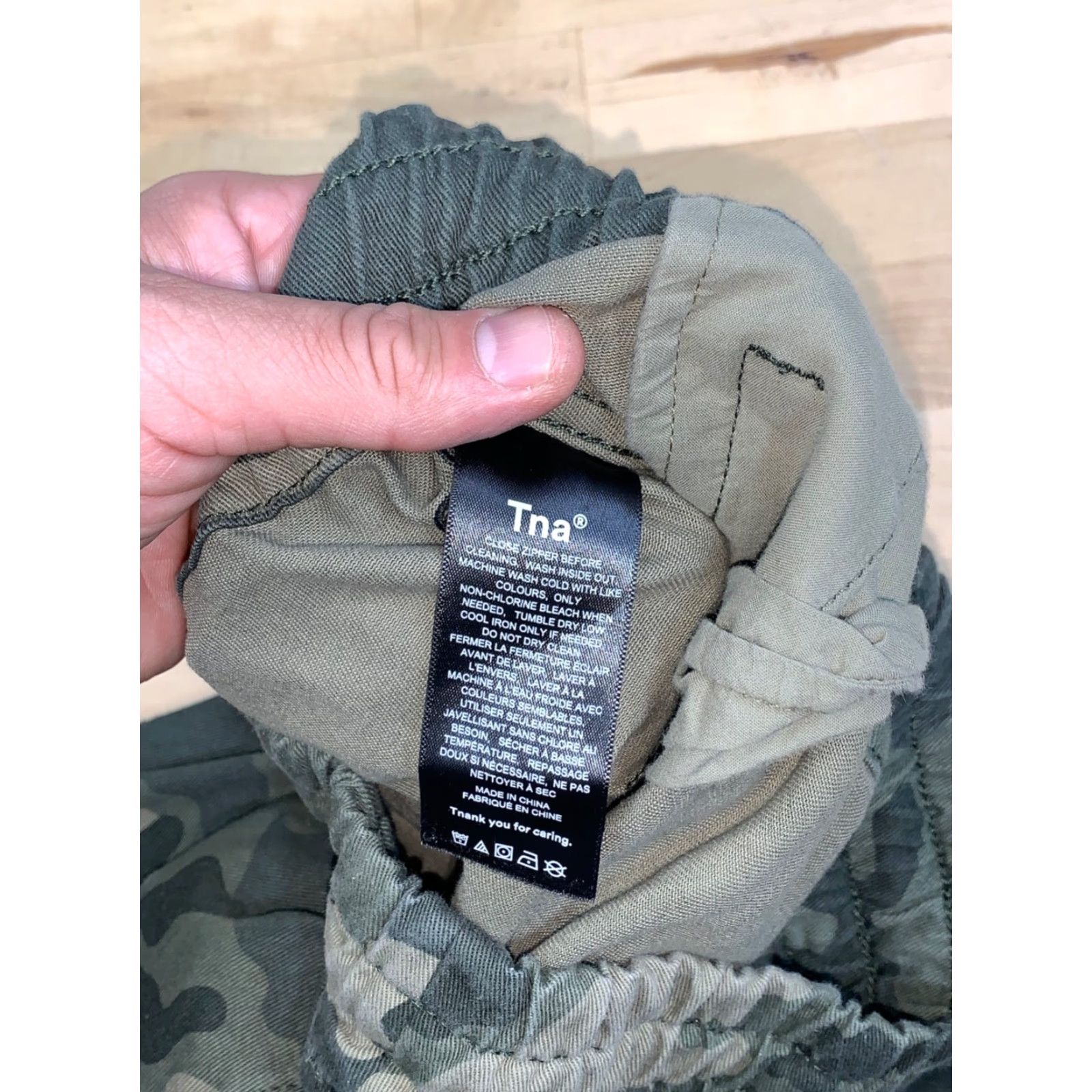 TNA TNA Camo Joggers Womens S Green Casual Size 28" / US 6 / IT 42 - 3 Thumbnail