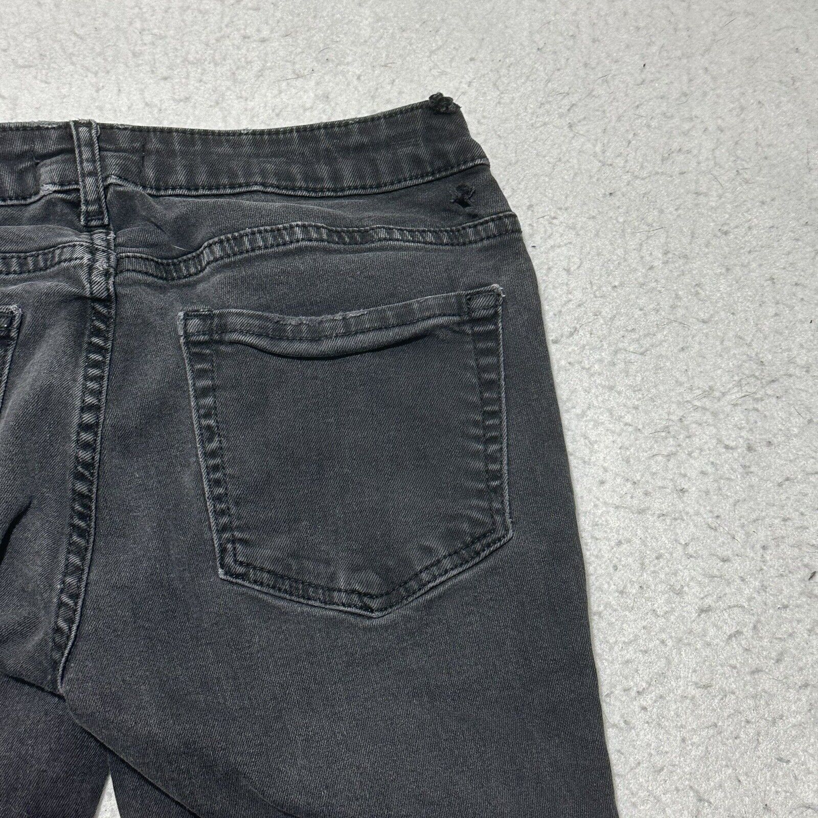 Forever 21 Forever 21 27x26 Skinny Gray Stretch Denim Low Rise Jeans Size 27" / US 4 / IT 40 - 12 Thumbnail