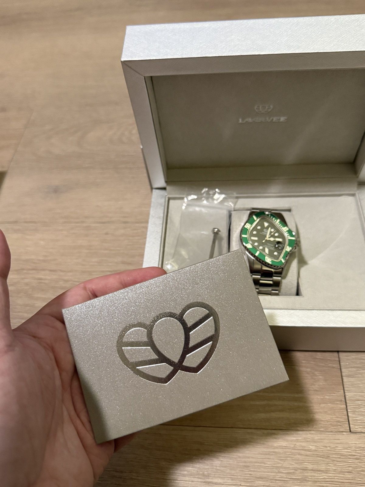 LAARVEE LAARVEE WATCH PEA001-SGRN Size ONE SIZE - 4 Thumbnail