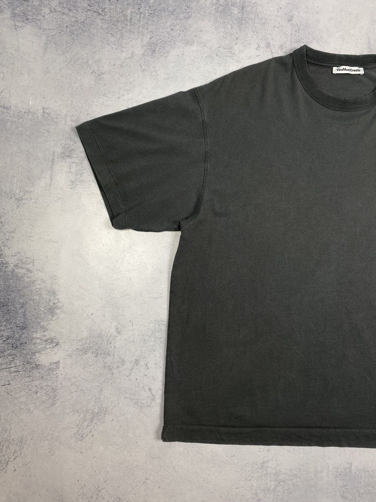 YMC YMC You Must Create Short Sleeve Dark Gray T Shirt Men’s Size US XL / EU 56 / 4 - 3 Thumbnail