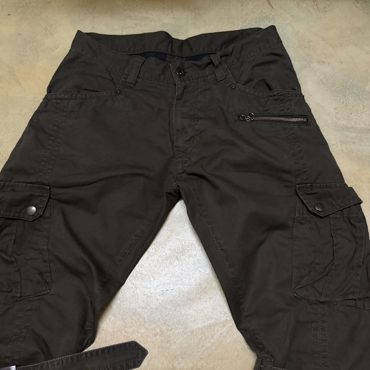 Tete Homme Tete Homme Multipockets Tactical Cargo Pants Size US 31 - 3 Thumbnail