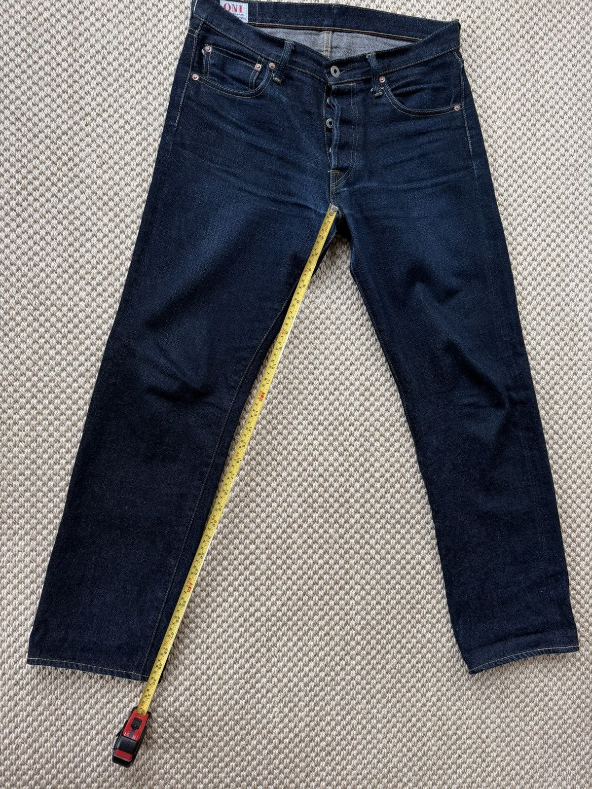 Oni ONI DENIM 16.5oz Natural Indigo Denim - ONI525-NI Size US 32 / EU 48 - 8 Thumbnail