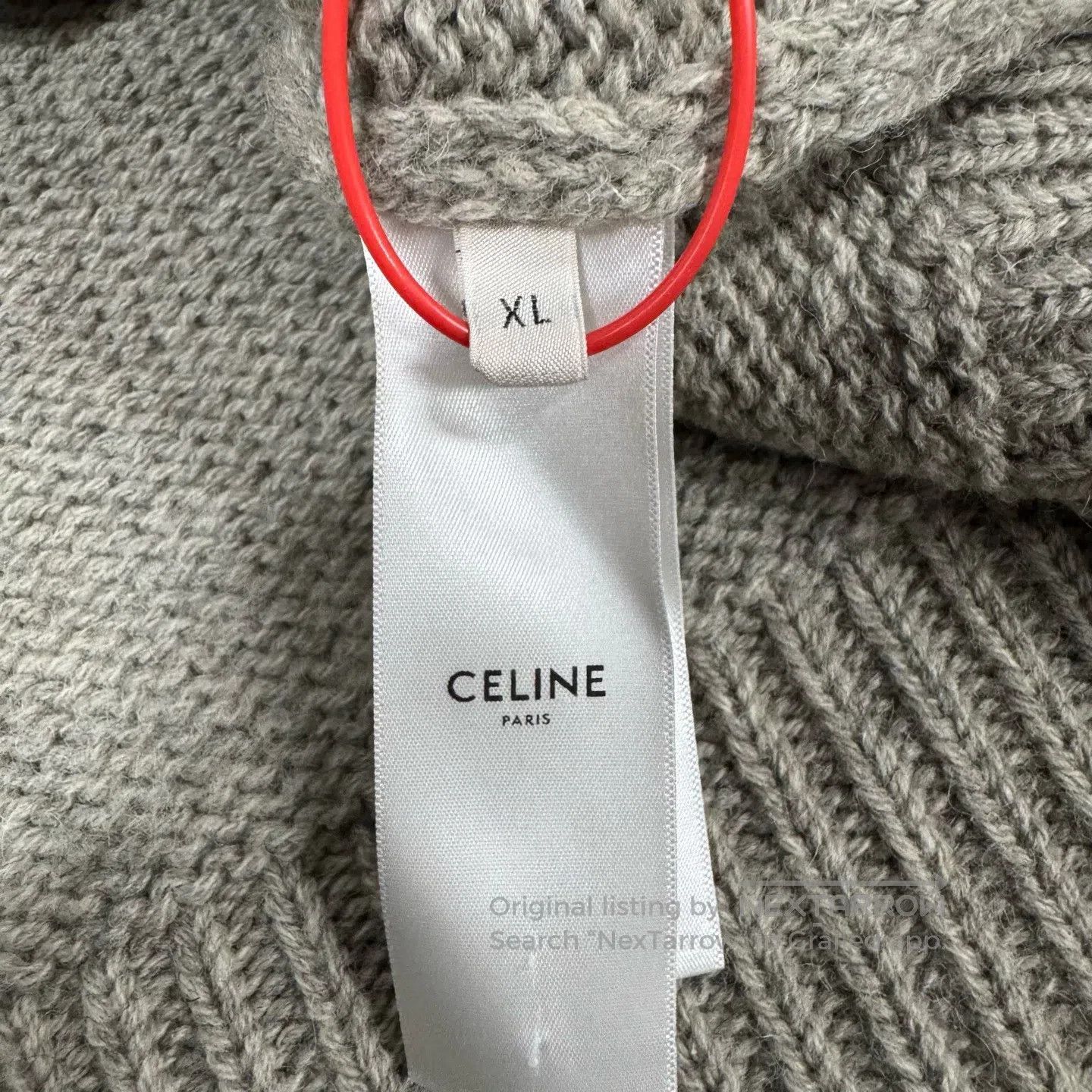 Celine CELINE Fair Island Triumphal Arch jacquard knit sweater| Size US XL / EU 56 / 4 - 6 Thumbnail