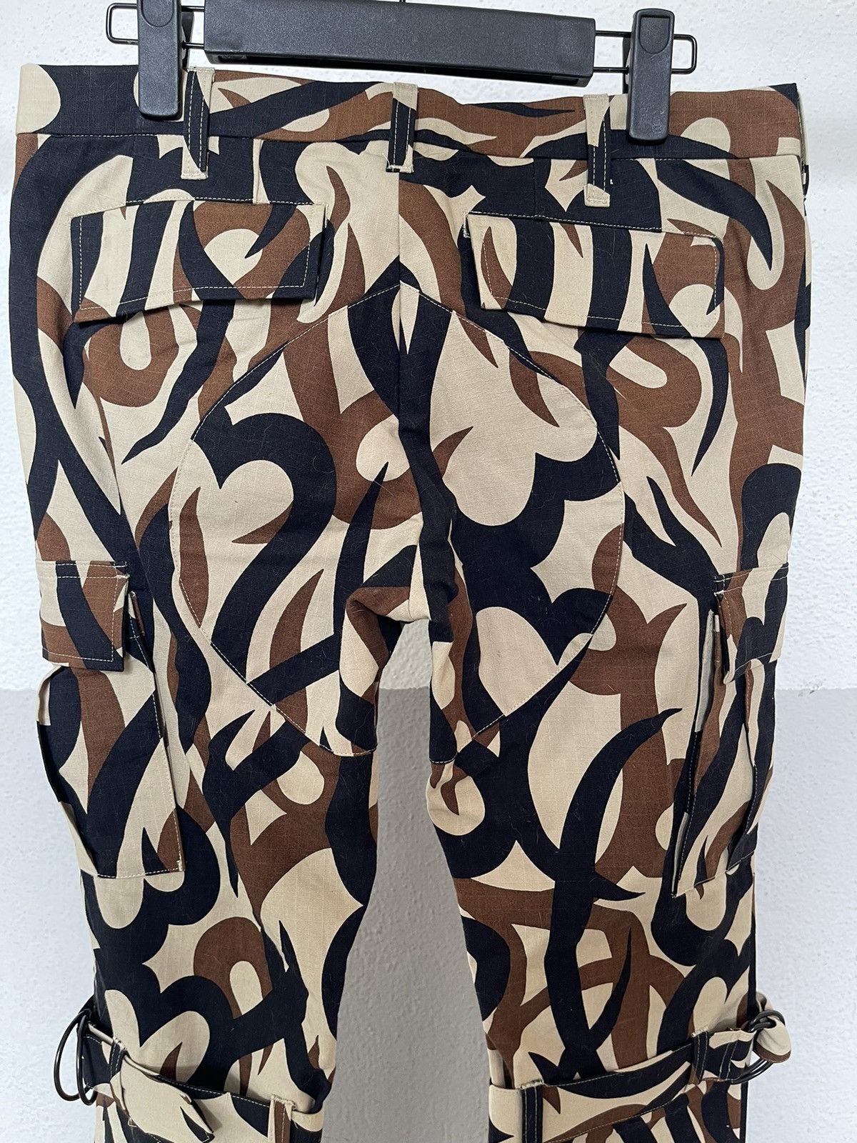 Japanese Brand × Number (N)ine AW04 Number Nine Tribal Heart Camo Bondage Pant AW04/05 Size US 31 - 10 Thumbnail