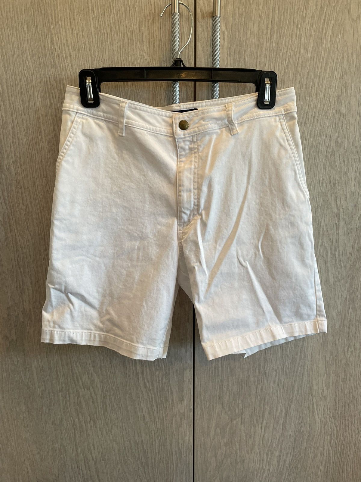 American Apparel × Vintage Optic White Shorts Size US 28 / EU 44 - 1 Thumbnail