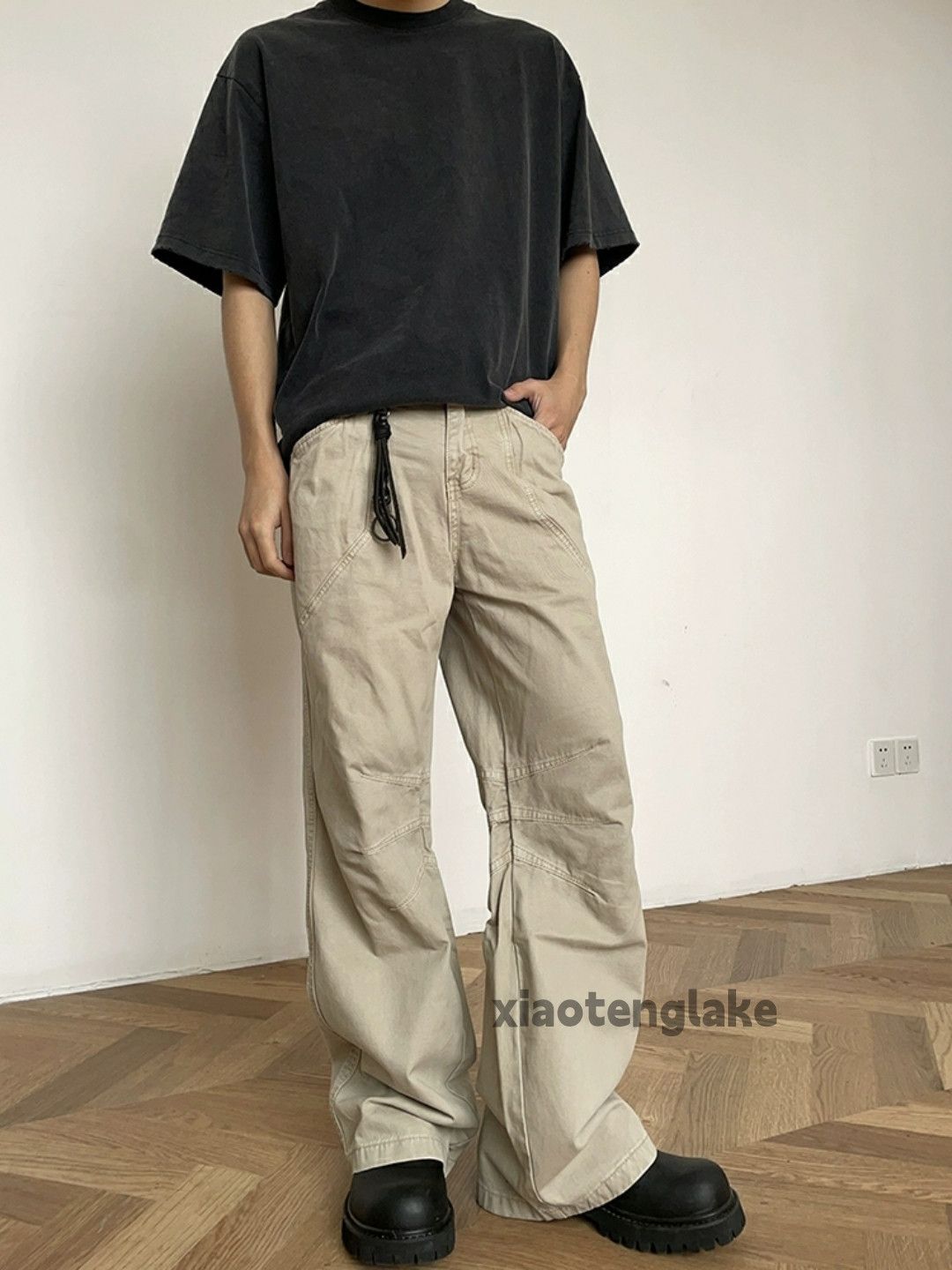 Designer × Japanese Brand × Vintage washed faded cleanfit utility workwear cargo pants Size US 30 / EU 46 - 1 Thumbnail