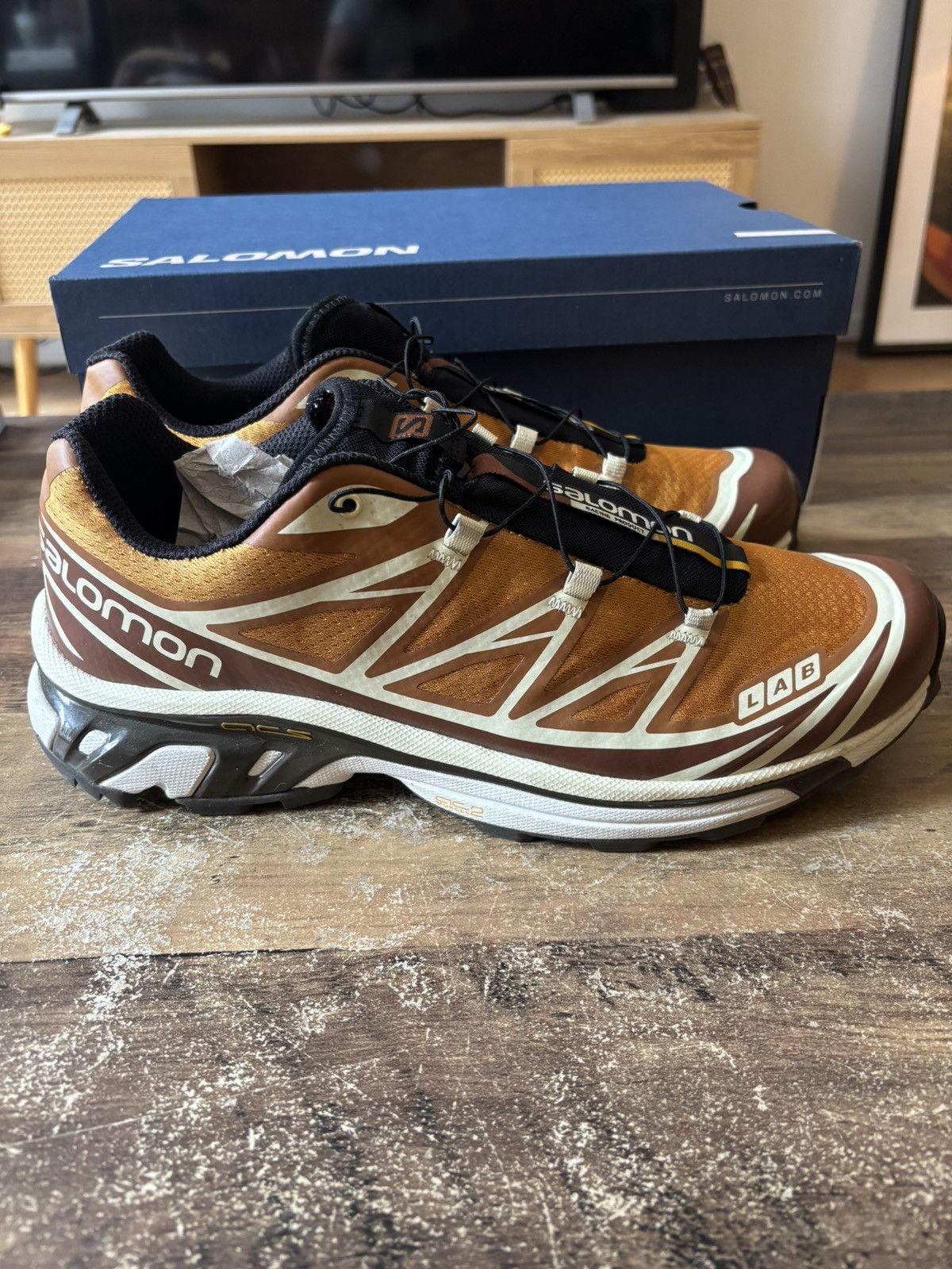 END. × Salomon Salomon x END. “Porcini” XT-6 Size US 10.5 / EU 43-44 - 8 Thumbnail