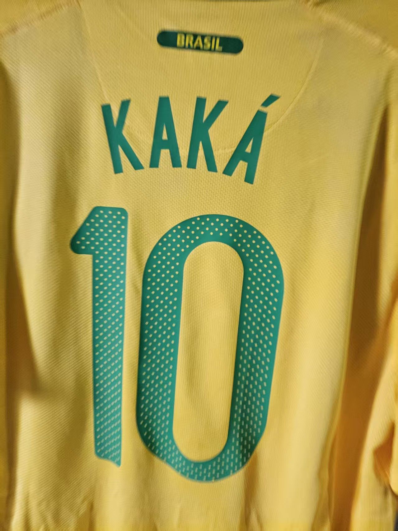 MLB Brazil 2010 #8 Kaka Jersey Home Size US XL / EU 56 / 4 - 4 Thumbnail