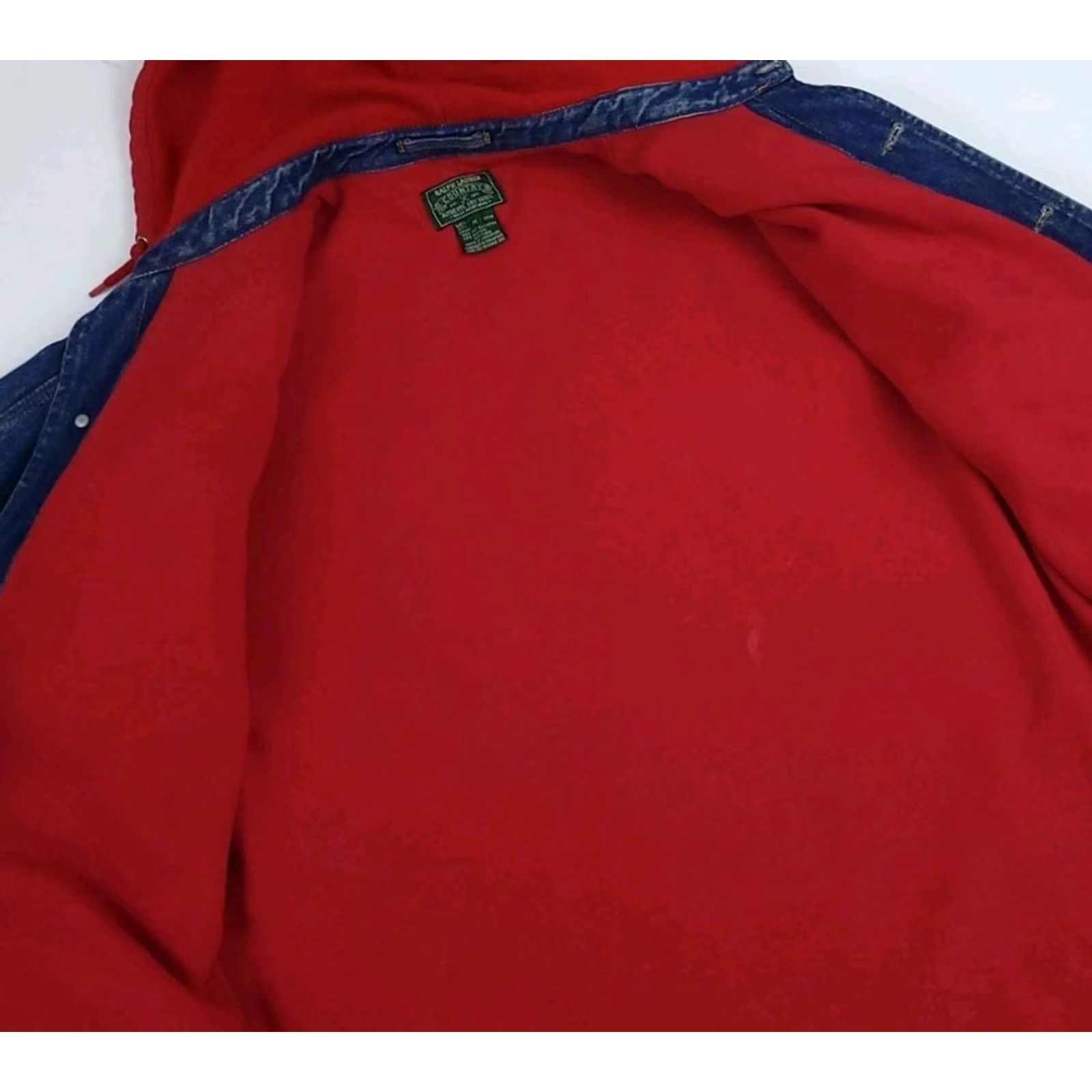 Polo Ralph Lauren New Title: Polo Ralph Lauren Vintage Cotton Jacket Women Size M Blue Size M / US 6-8 / IT 42-44 - 4 Thumbnail