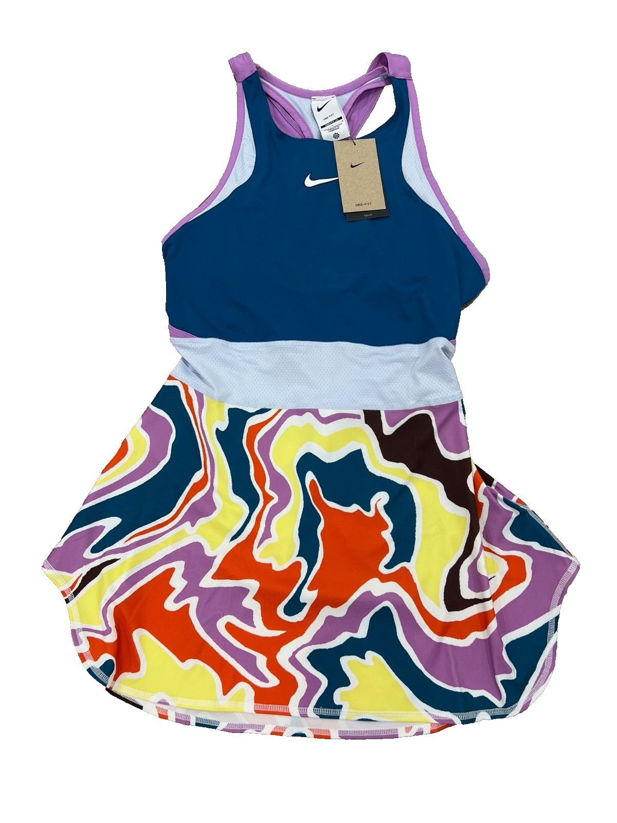 Nike Nike DR6852 Court Dri-FIT Slam Melbourne Tennis Dress ( L ) Size L / US 10 / IT 46 - 5 Thumbnail