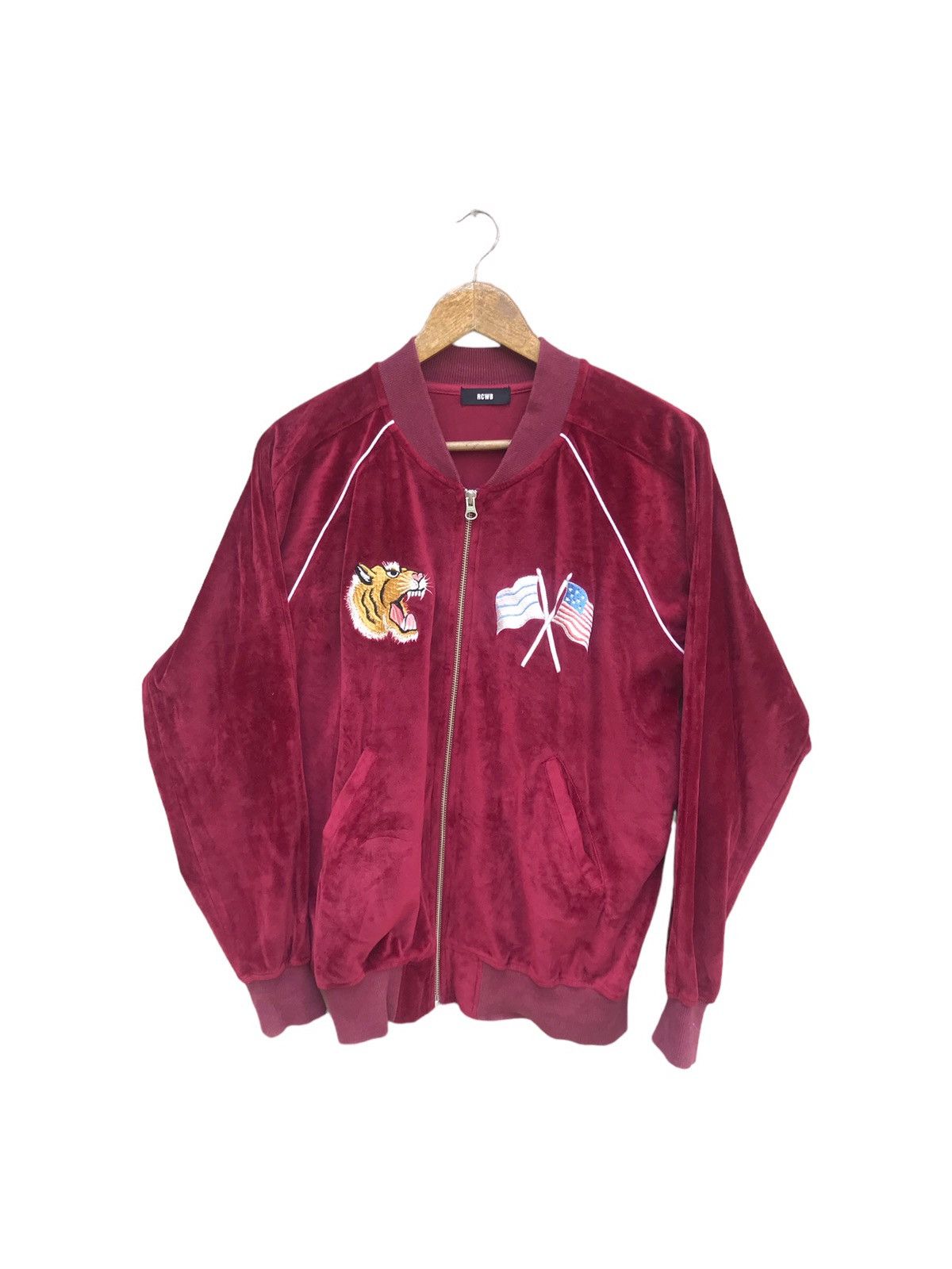 Japanese Brand RODEO CROWNS SKATE SOUVENIR SUKAJAN TIGER SATIN JACKET Size US S / EU 44-46 / 1 - 1 Thumbnail