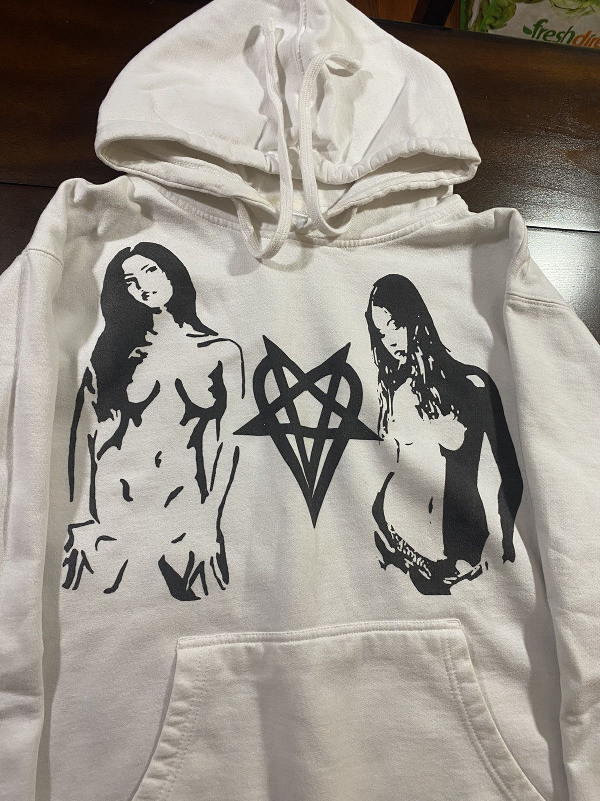 Destroy Lonely × Independent Trading Co. Destroy Lonely Pentagram Merch Hoodie Size US M / EU 48-50 / 2 - 2 Thumbnail