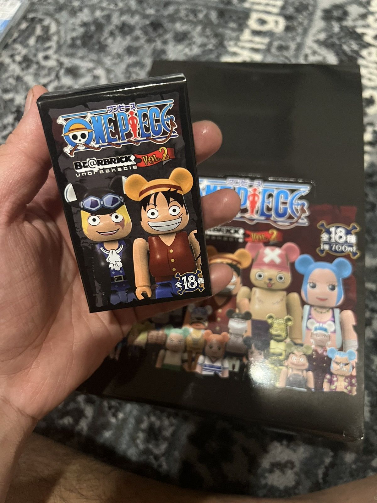 Medicom Toy One piece volume 2 Bearbrick set Size ONE SIZE - 6 Thumbnail