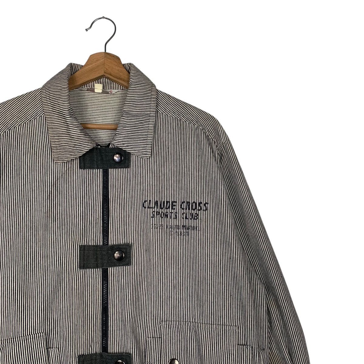 Japanese Brand Japanese Brand Claude Cross Hickory Bomber Jacket Size US M / EU 48-50 / 2 - 5 Thumbnail