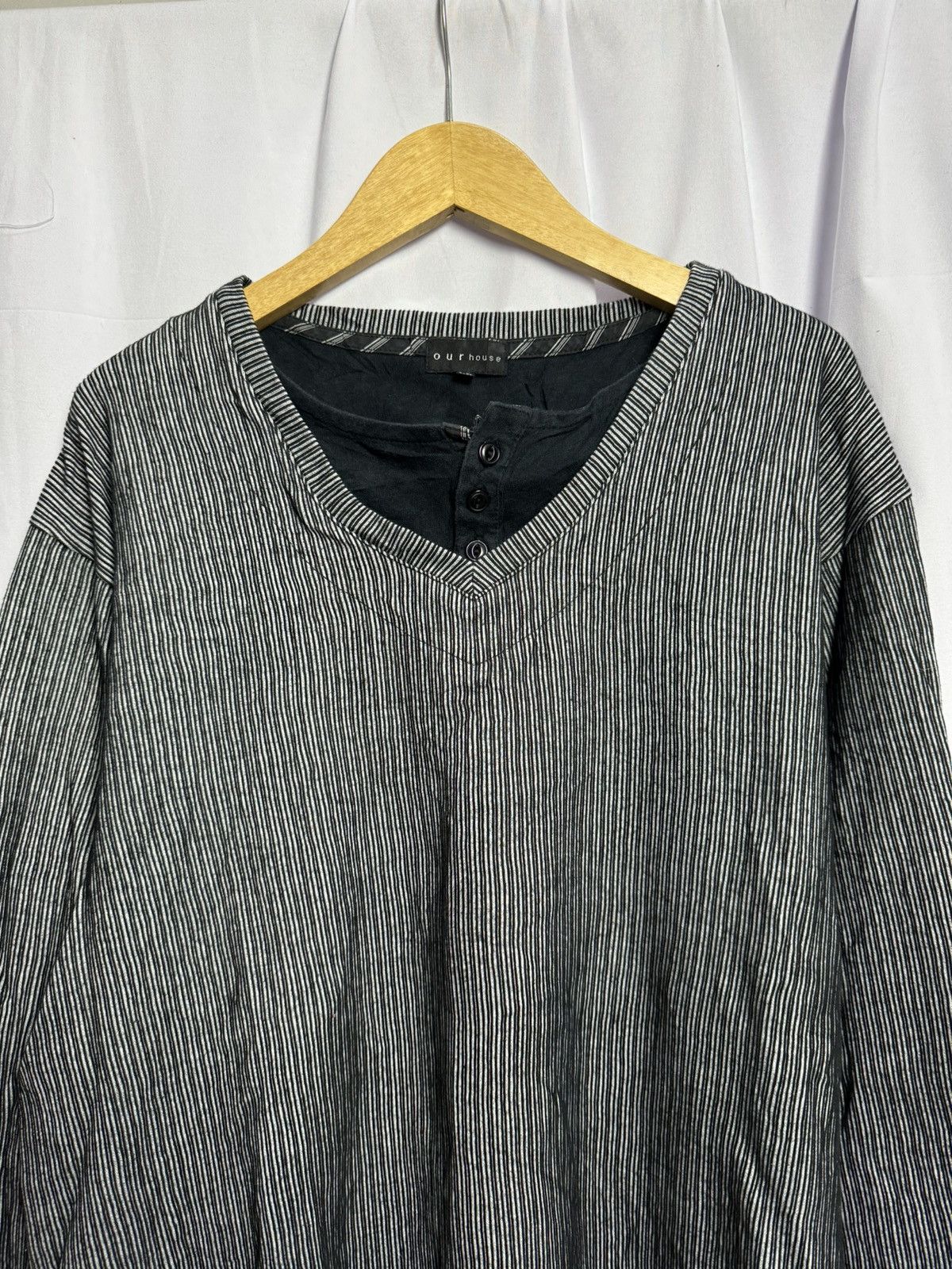 If Six Was Nine × Japanese Brand × Le Grande Bleu (L.G.B.) Japanese our House Long Sleeve Ifsix Lgb Style Size US L / EU 52-54 / 3 - 5 Thumbnail